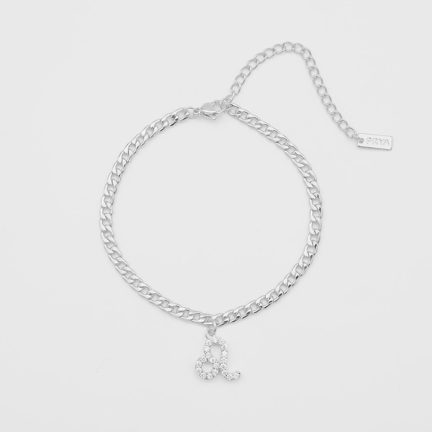 Pave Zodiac Symbol Anklet - Image 15 - ISMI JEWELS