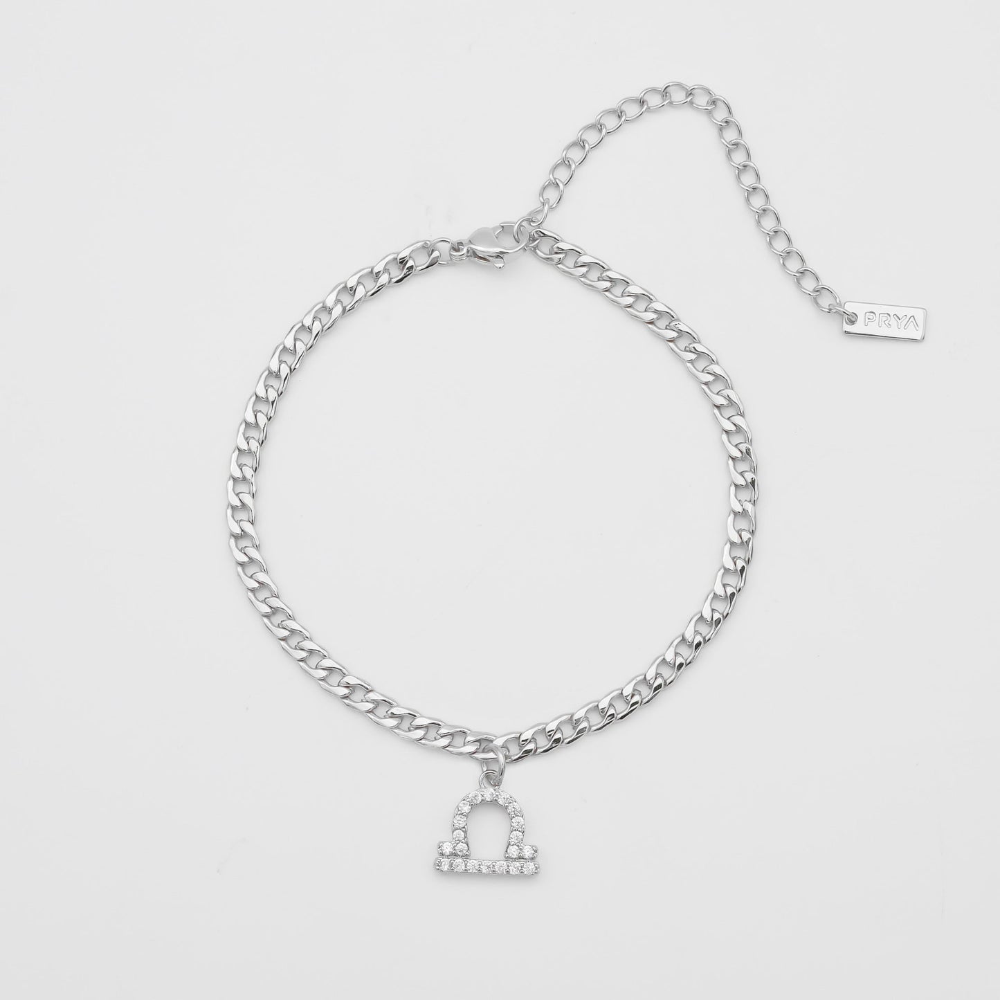Pave Zodiac Symbol Anklet - Image 19 - ISMI JEWELS