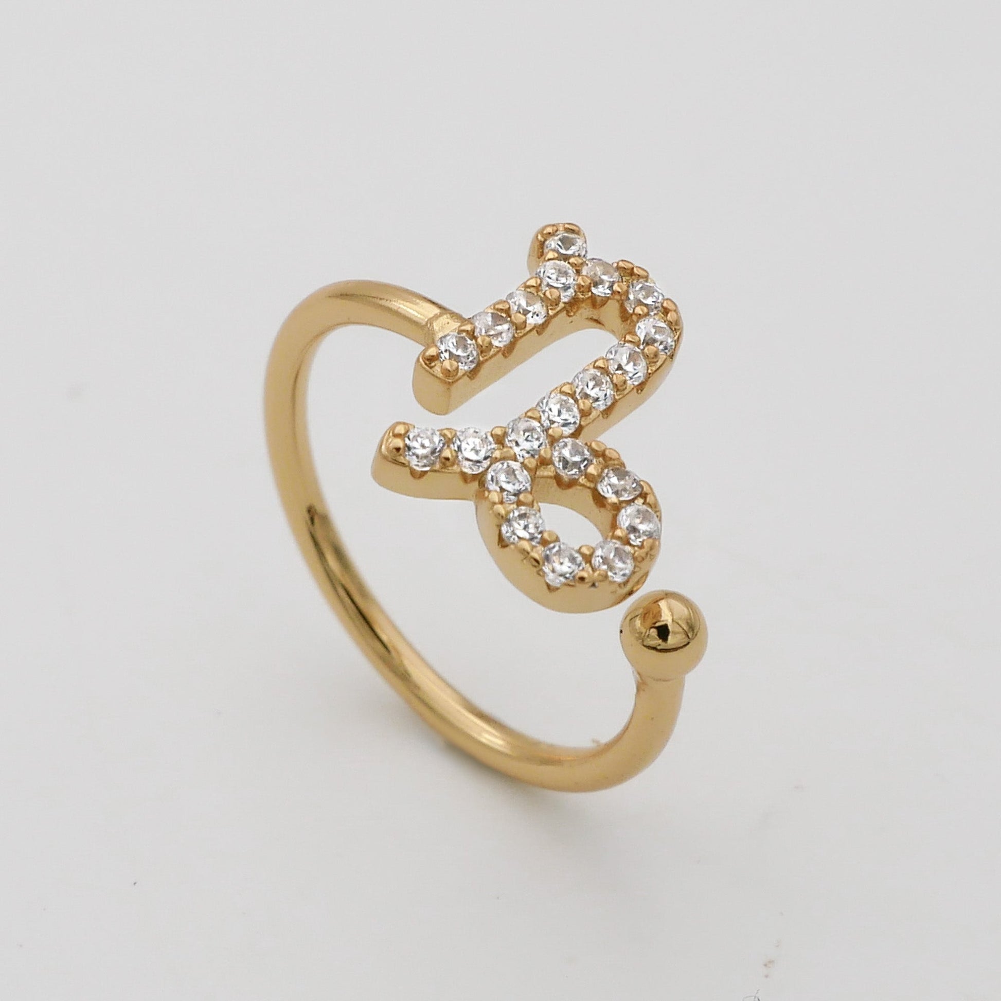 Pave Zodiac Ring - Image 9 - ISMI JEWELS