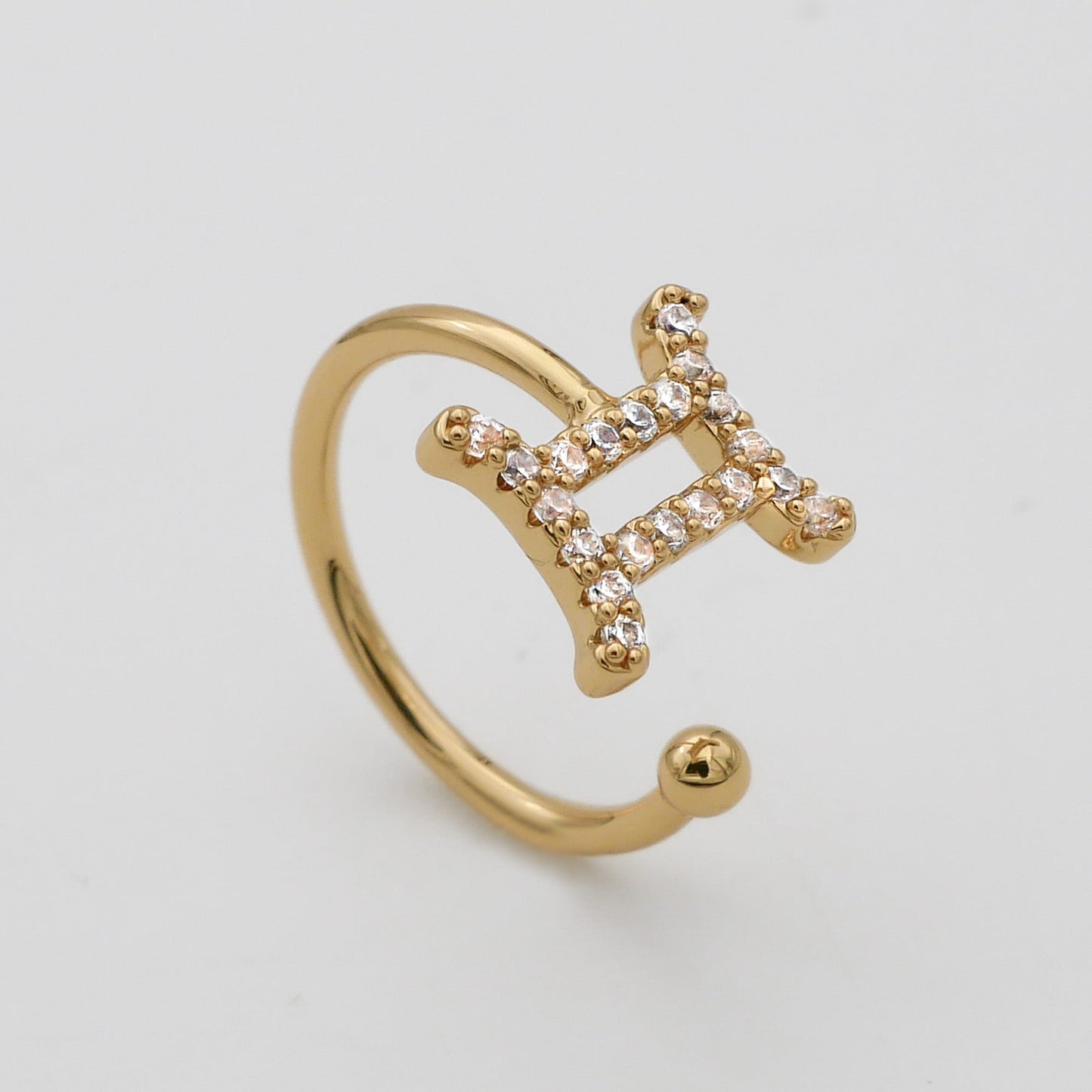 Pave Zodiac Ring - Image 8 - ISMI JEWELS