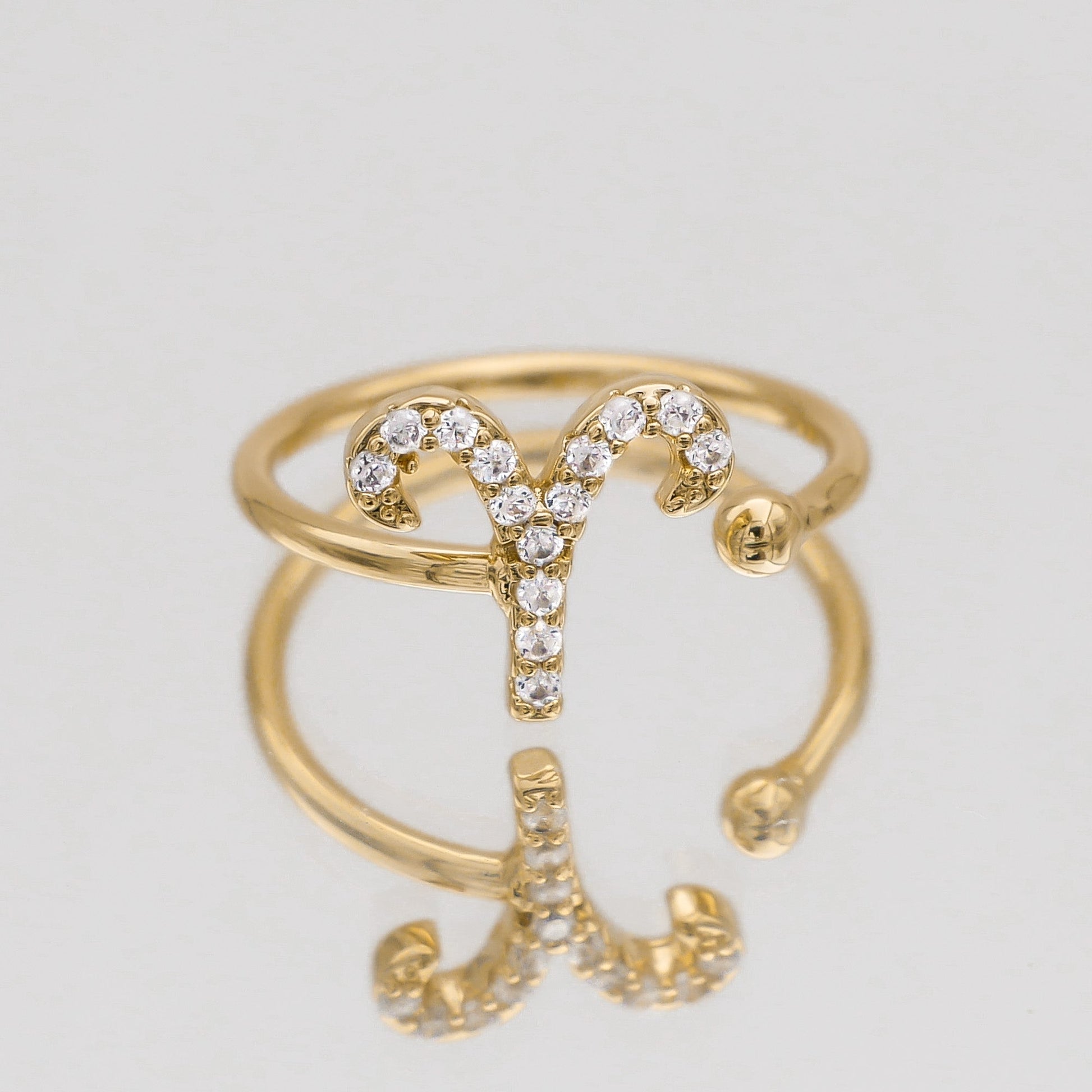 Pave Zodiac Ring - Image 28 - ISMI JEWELS