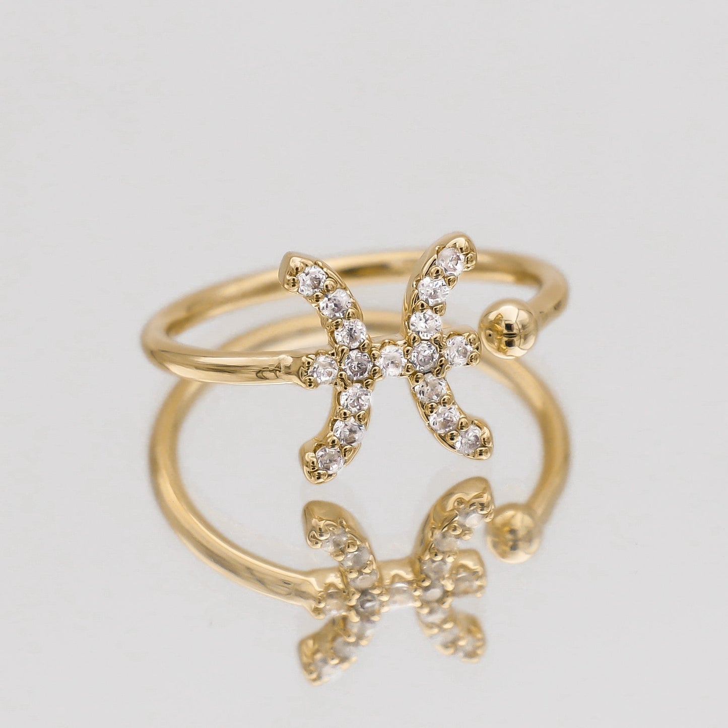 Pave Zodiac Ring - Image 30 - ISMI JEWELS