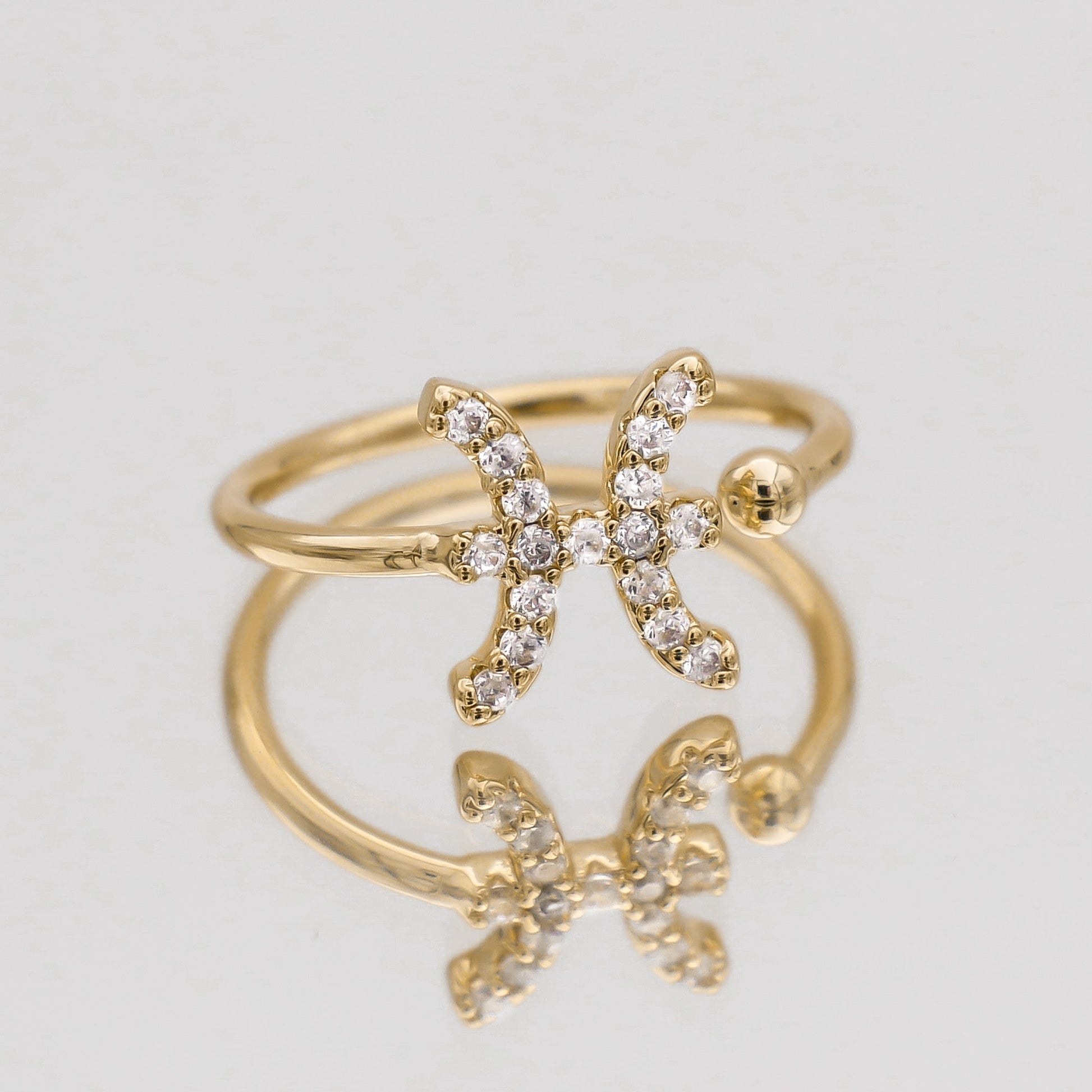 Pave Zodiac Ring - Image 30 - ISMI JEWELS