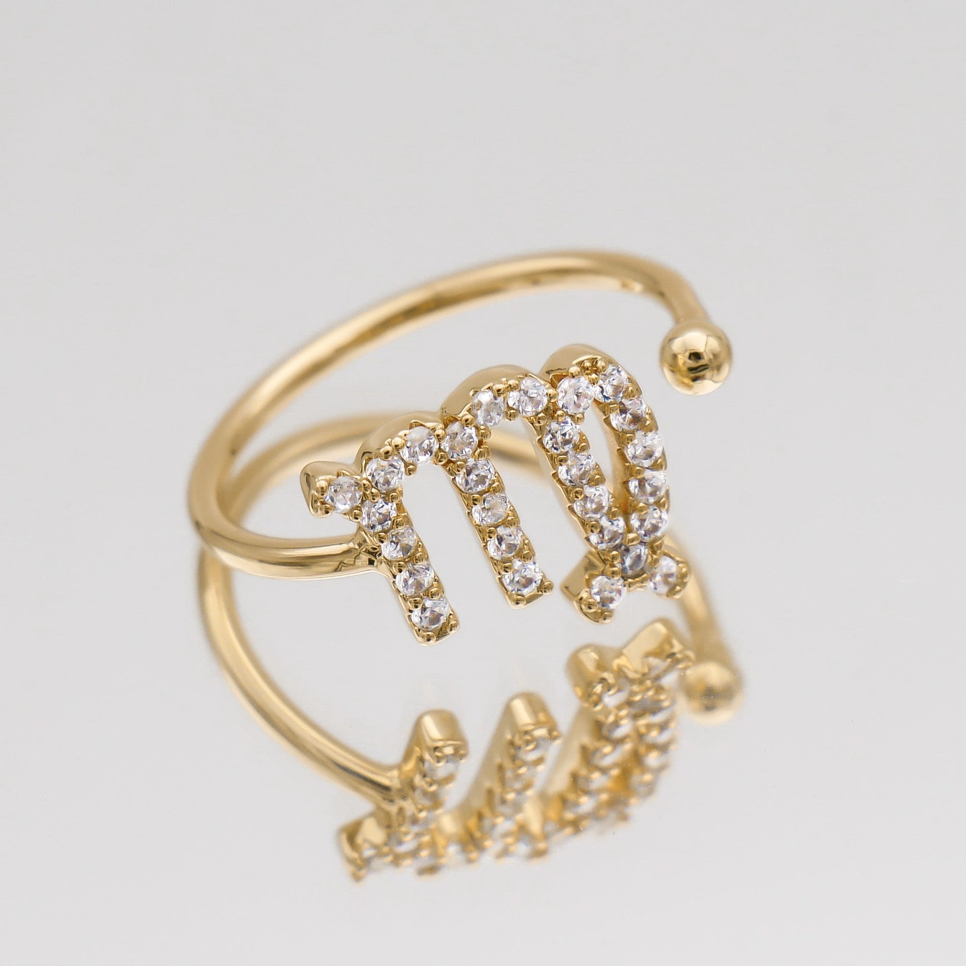 Pave Zodiac Ring - Image 32 - ISMI JEWELS