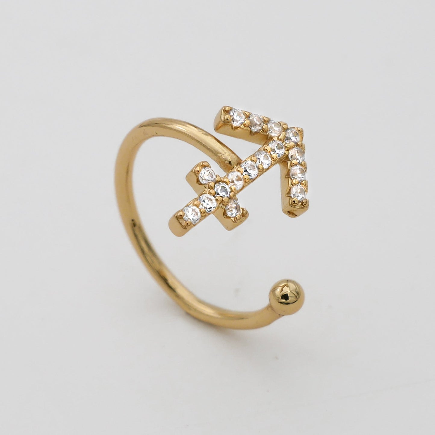 Pave Zodiac Ring - Image 4 - ISMI JEWELS