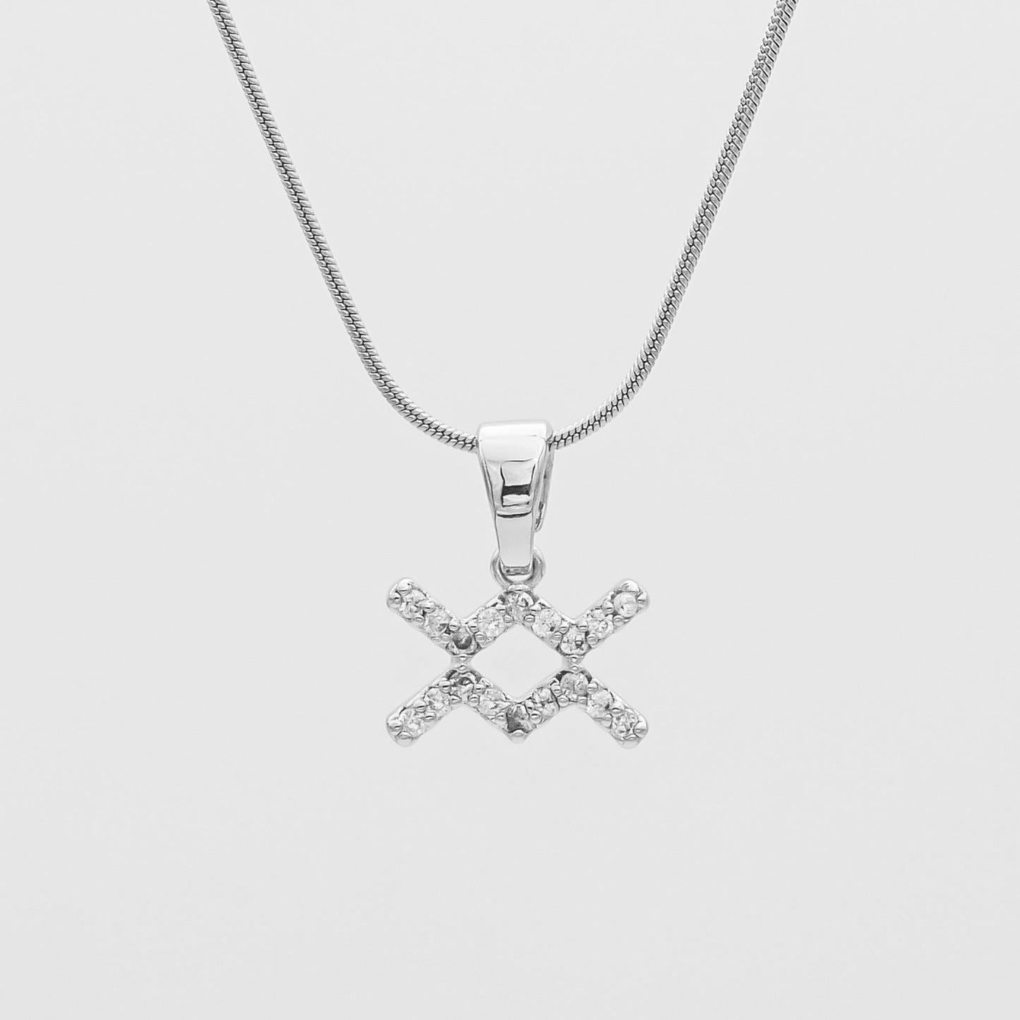 Pave Zodiac Symbol necklace - Image 8 - ISMI JEWELS