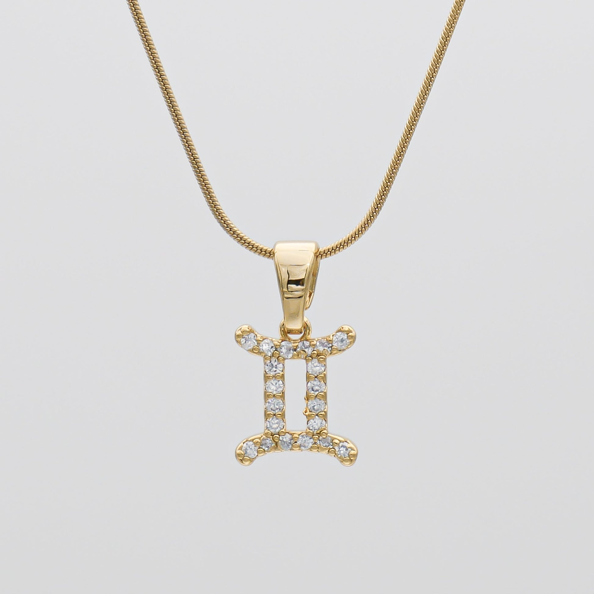 Pave Zodiac Symbol necklace - Image 17 - ISMI JEWELS