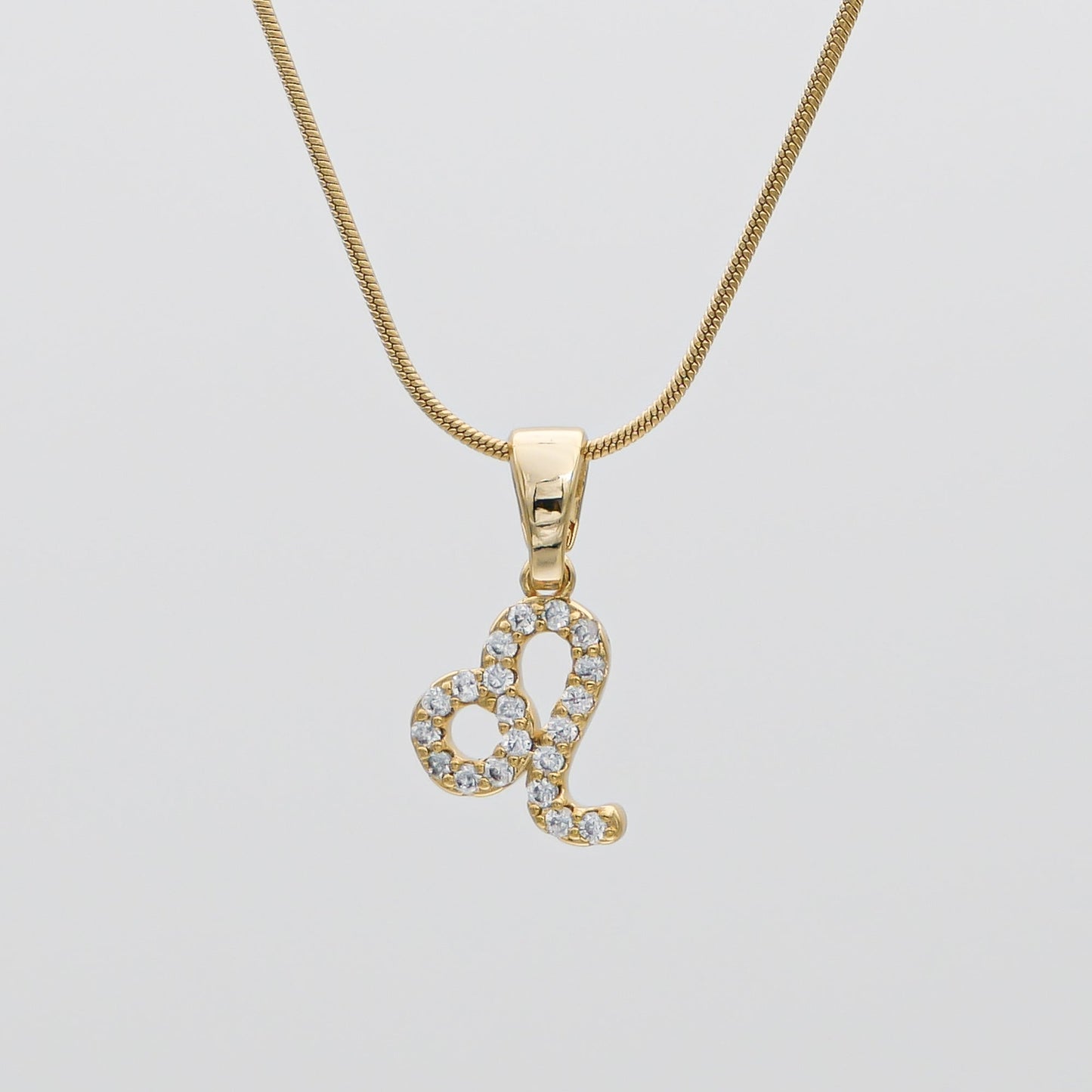 Pave Zodiac Symbol necklace - Image 1 - ISMI JEWELS