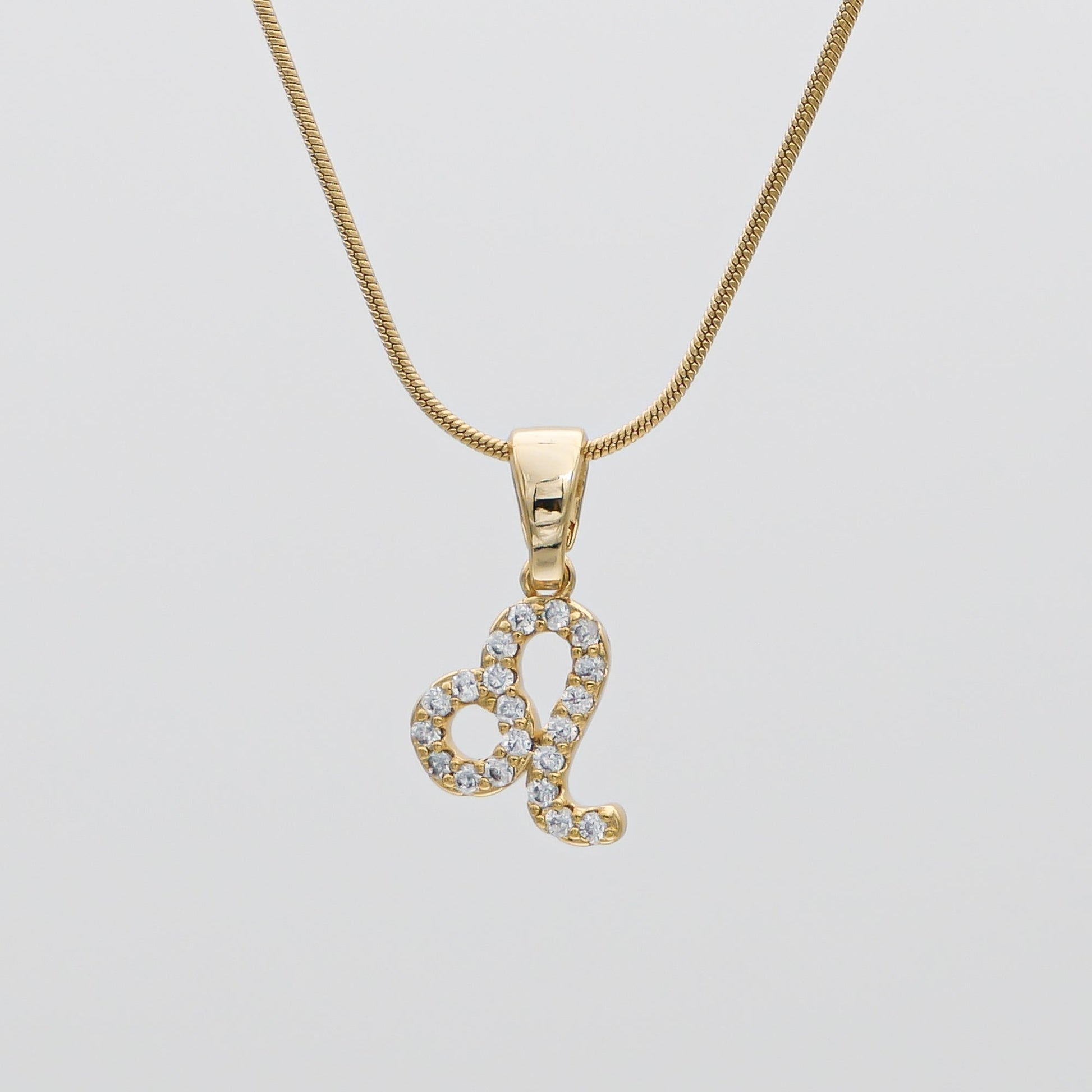 Pave Zodiac Symbol necklace - Image 1 - ISMI JEWELS