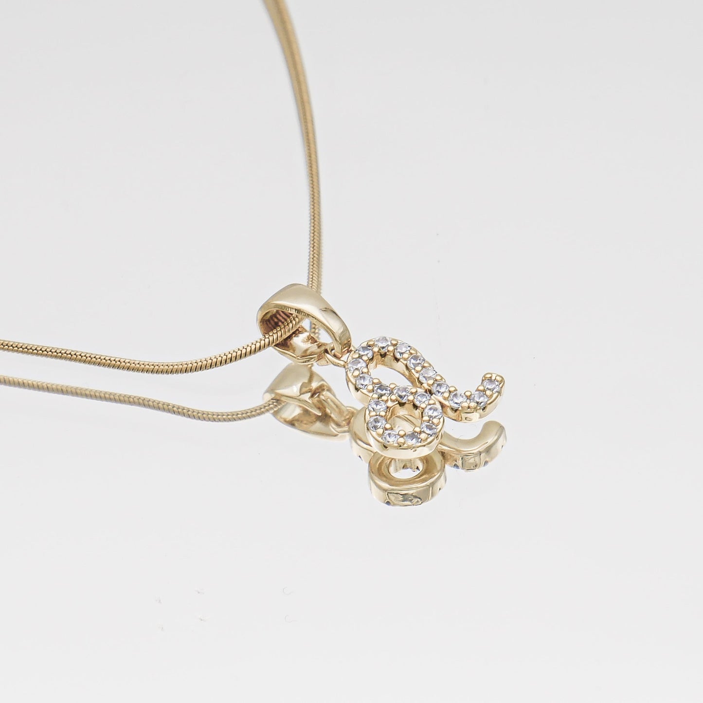 Pave Zodiac Symbol necklace - Image 3 - ISMI JEWELS