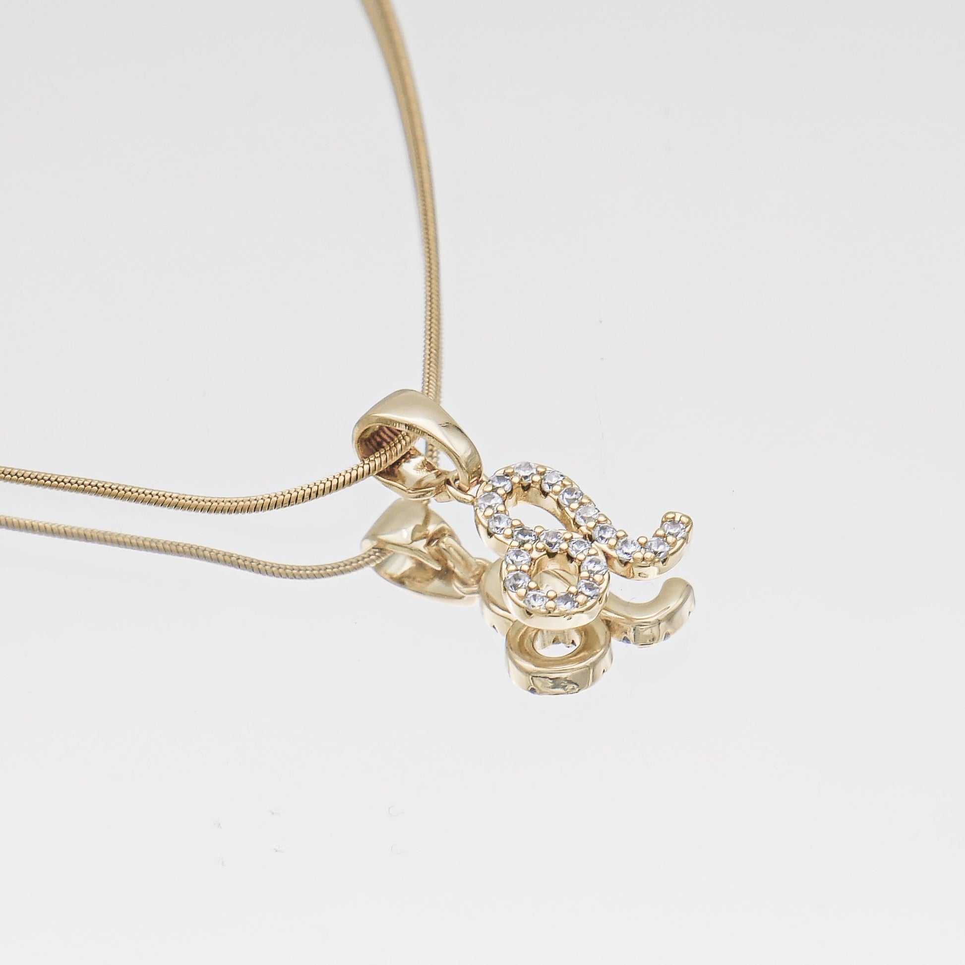 Pave Zodiac Symbol necklace - Image 3 - ISMI JEWELS