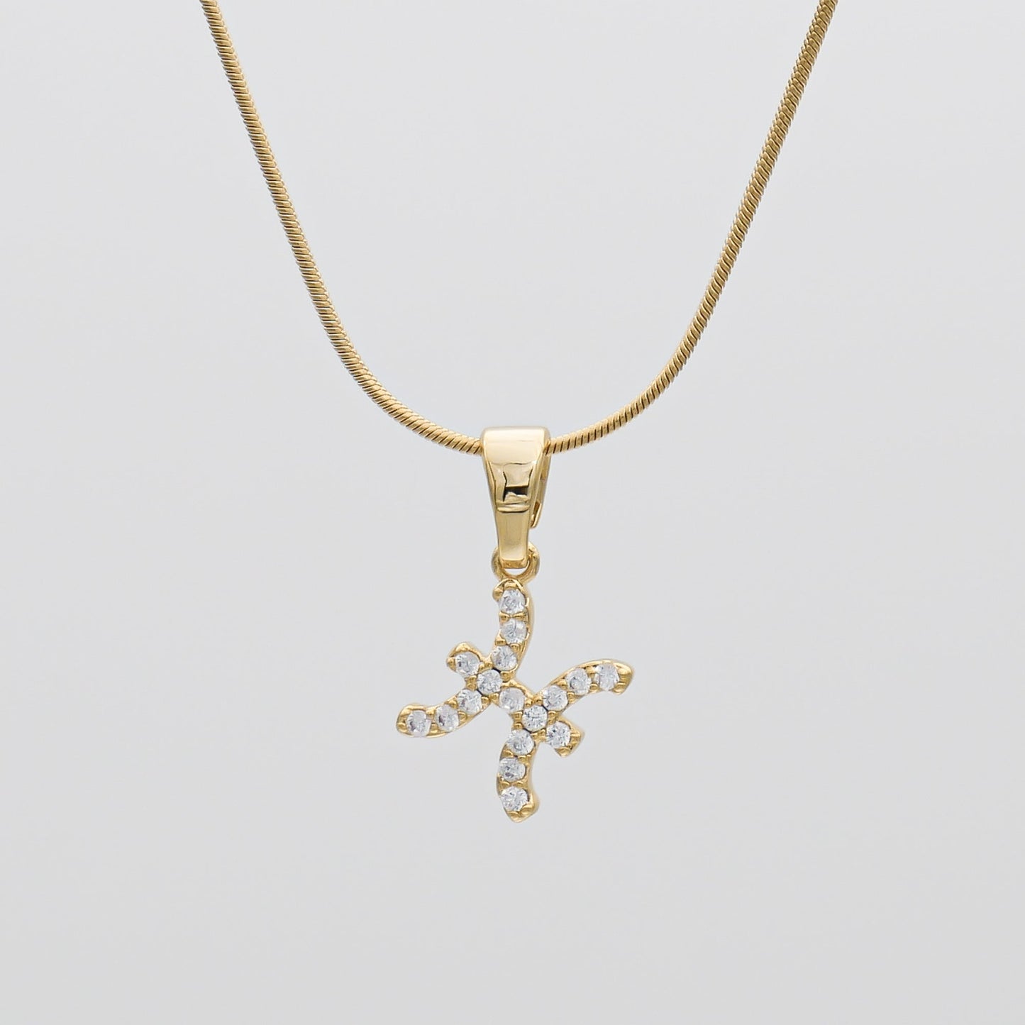 Pave Zodiac Symbol necklace - Image 23 - ISMI JEWELS