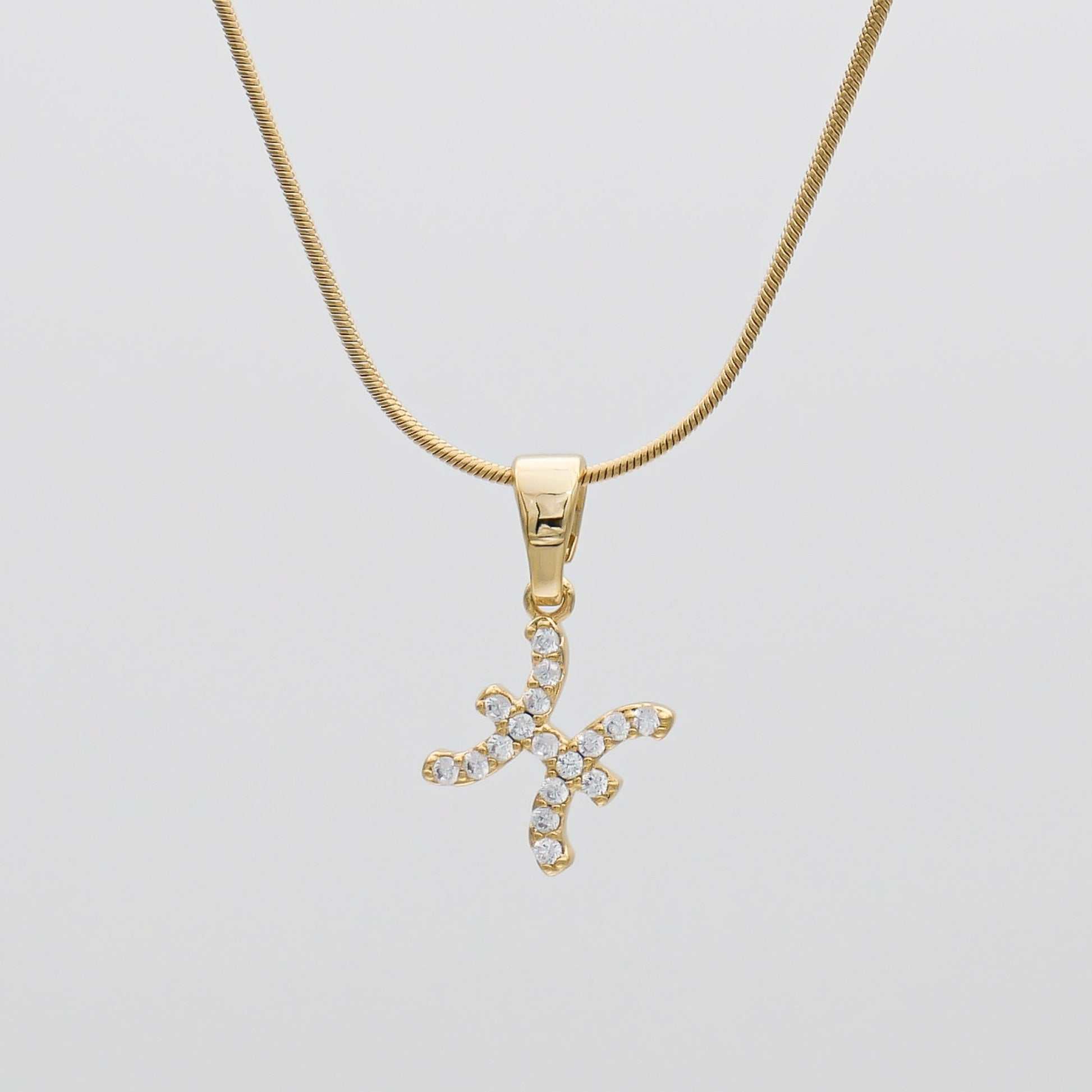 Pave Zodiac Symbol necklace - Image 23 - ISMI JEWELS