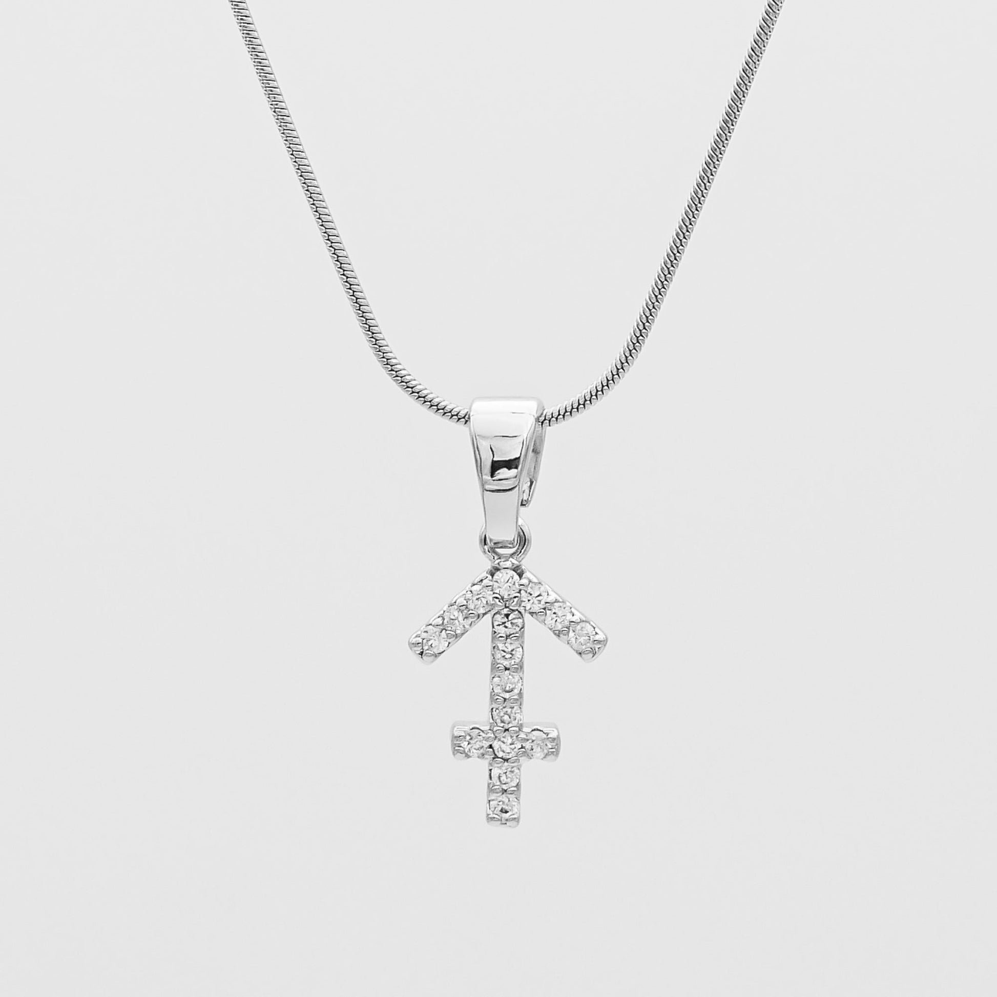 Pave Zodiac Symbol necklace - Image 20 - ISMI JEWELS