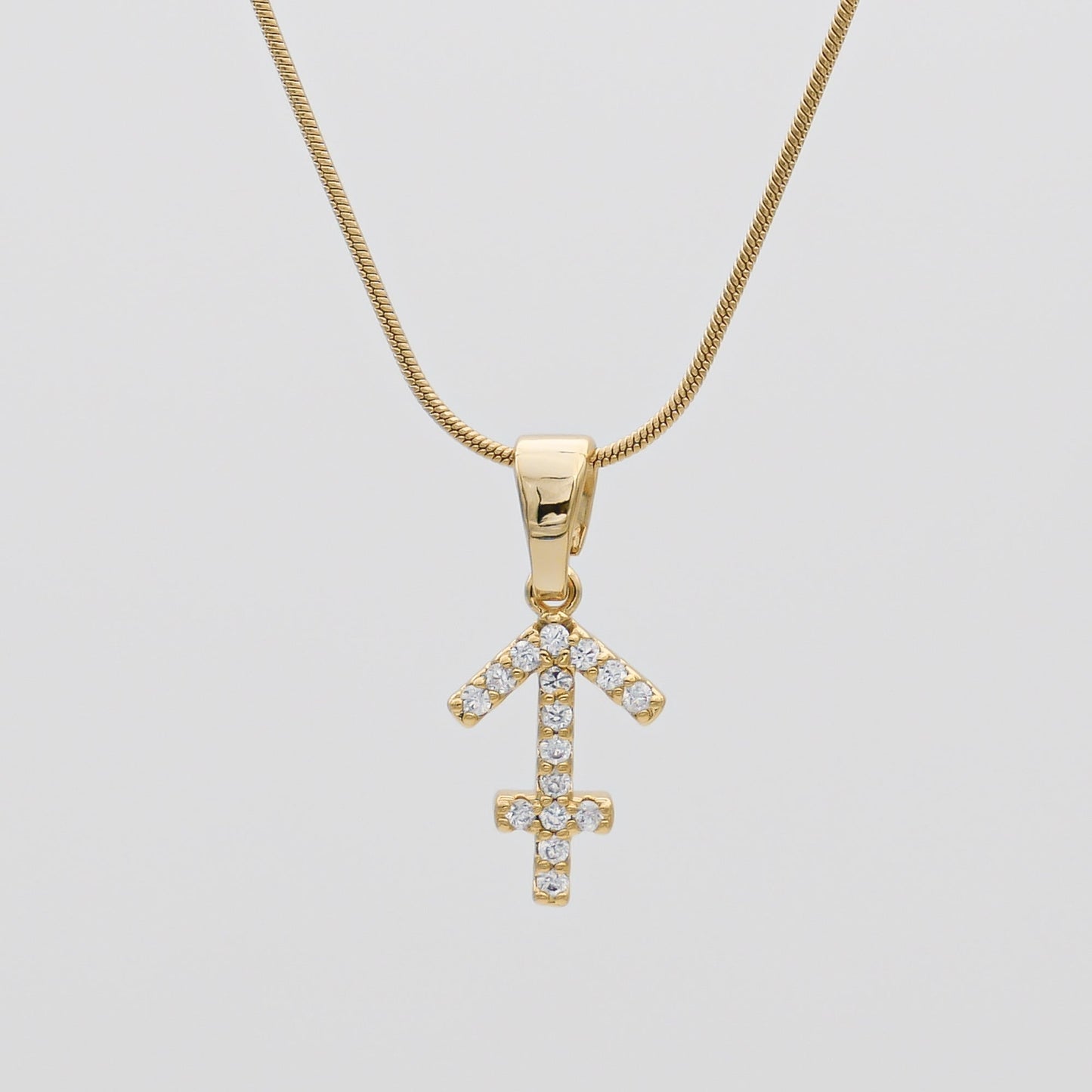 Pave Zodiac Symbol necklace - Image 21 - ISMI JEWELS