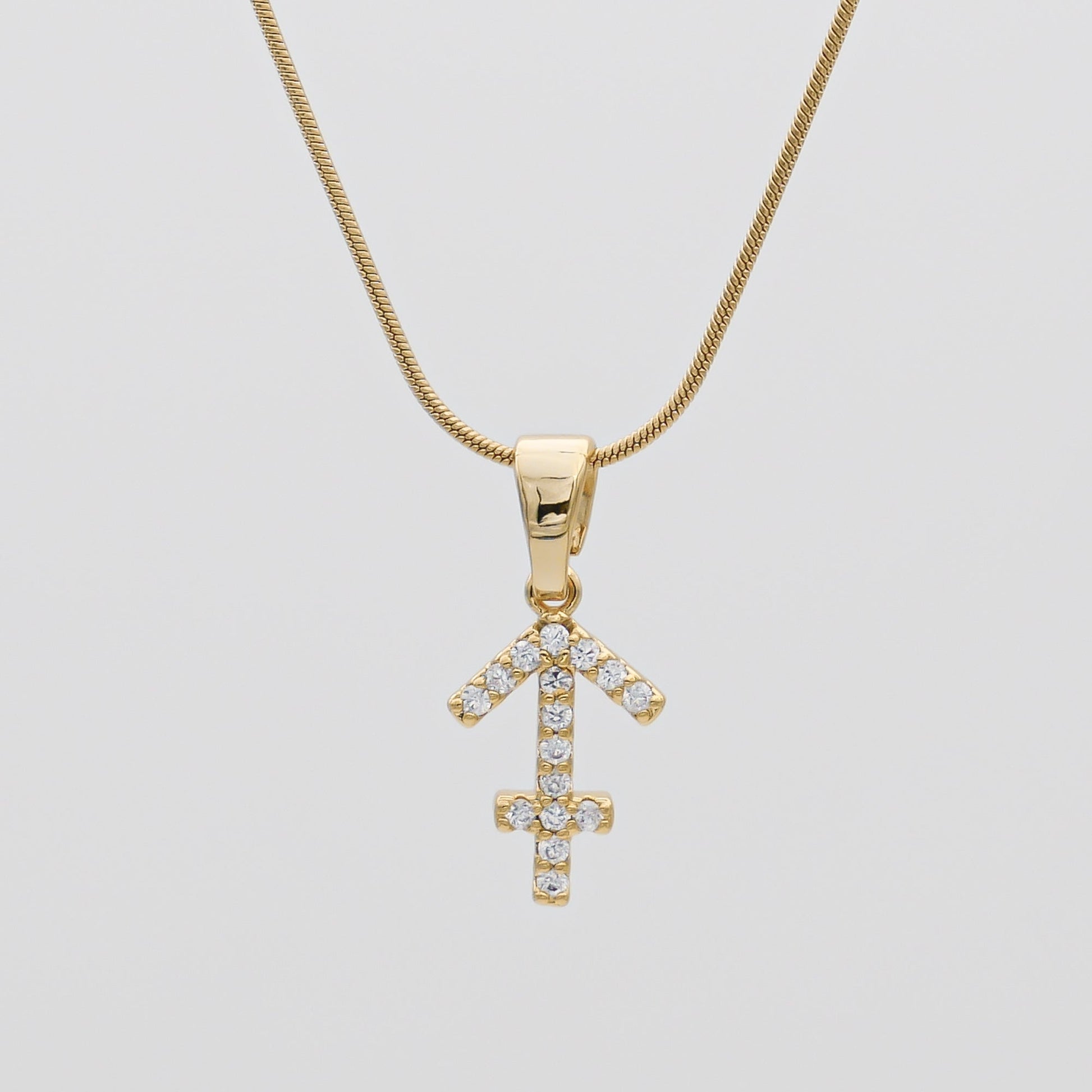 Pave Zodiac Symbol necklace - Image 21 - ISMI JEWELS