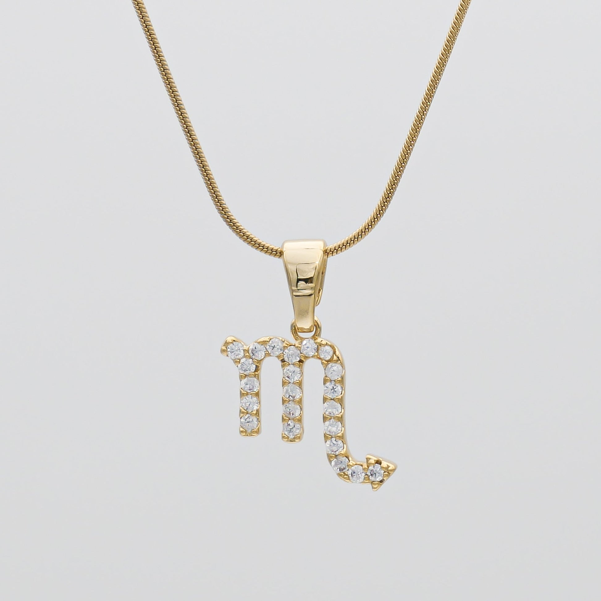 Pave Zodiac Symbol necklace - Image 19 - ISMI JEWELS