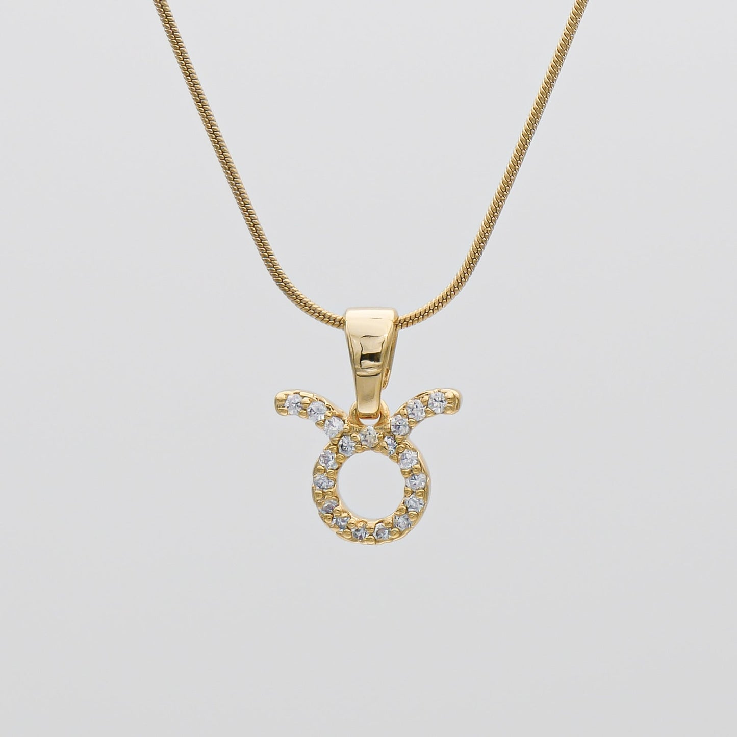 Pave Zodiac Symbol necklace - Image 27 - ISMI JEWELS