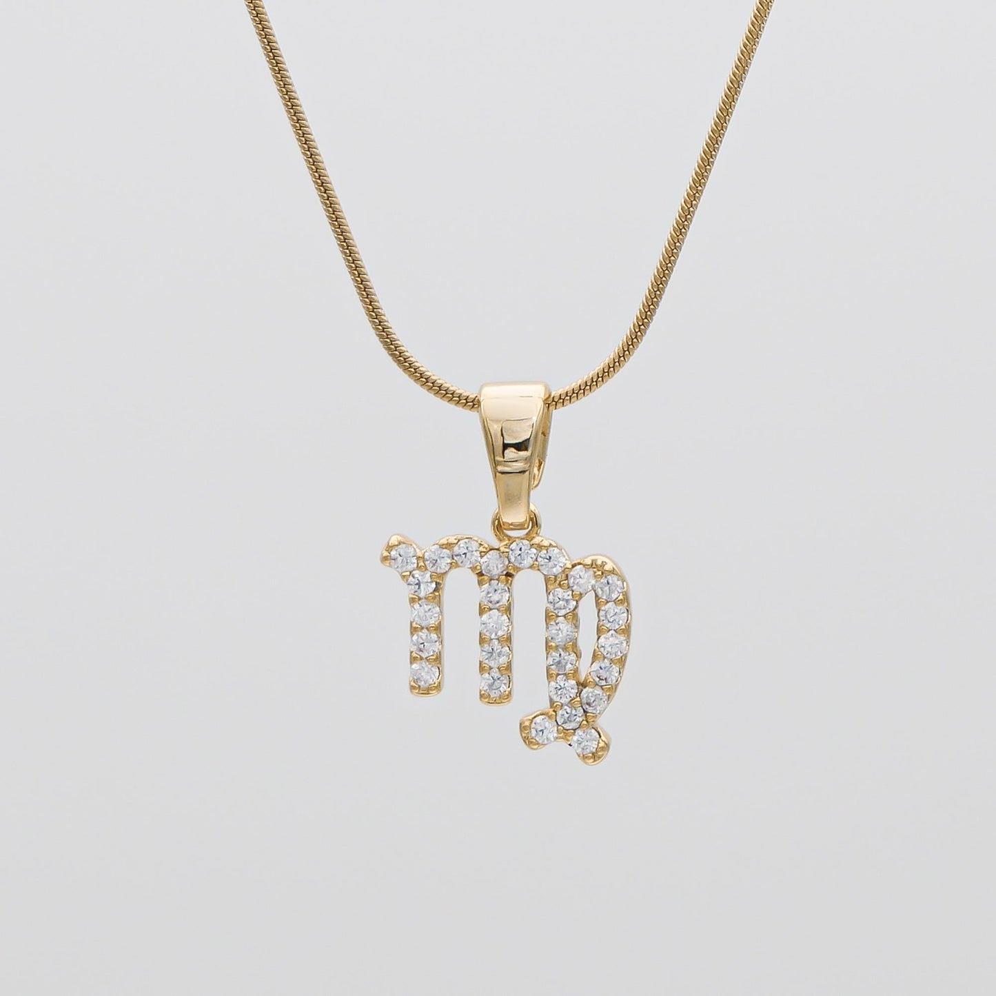 Pave Zodiac Symbol necklace - Image 29 - ISMI JEWELS