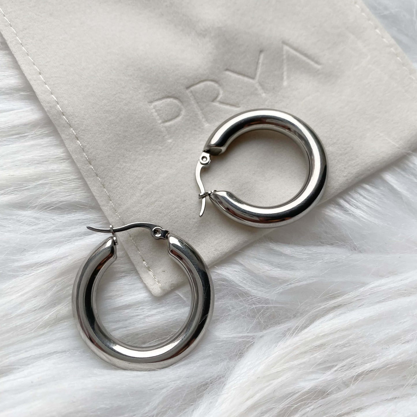 Classic Silver Filled Hoops - Image 3 - ISMI JEWELS