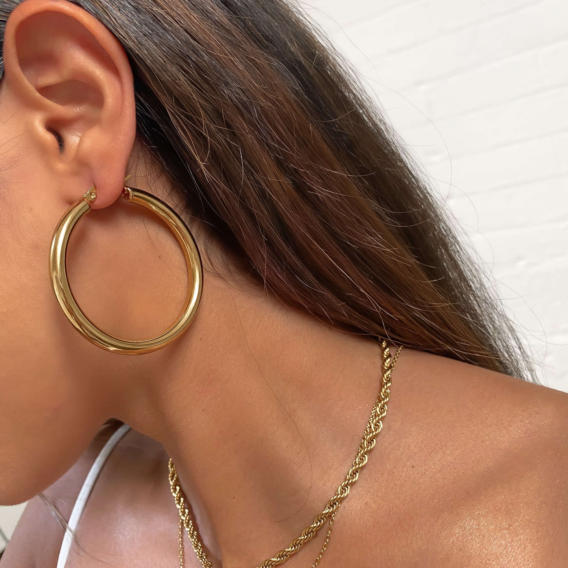 Classic Gold Filled Hoops - Image 9 - ISMI JEWELS
