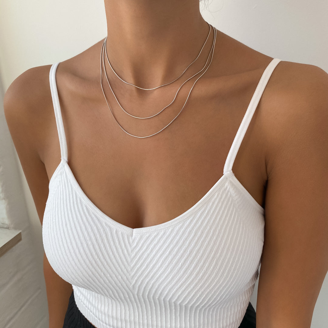 Fine Snake Chain | Silver - Image 8 - ISMI JEWELS