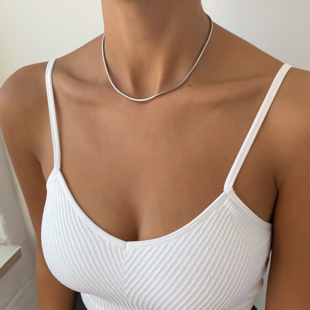 Snake Chain | Silver - Image 1 - ISMI JEWELS