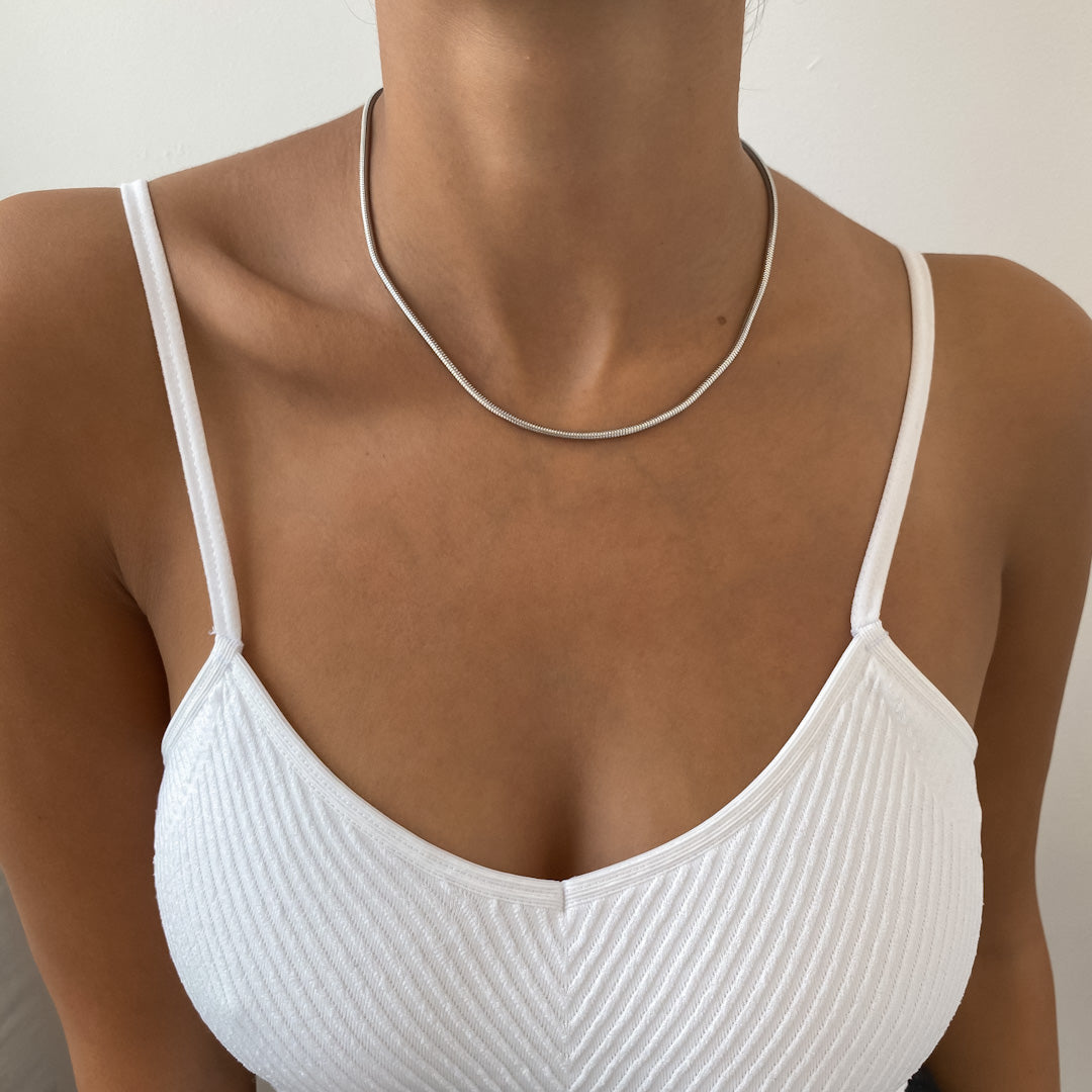 Snake Chain | Silver - Image 8 - ISMI JEWELS