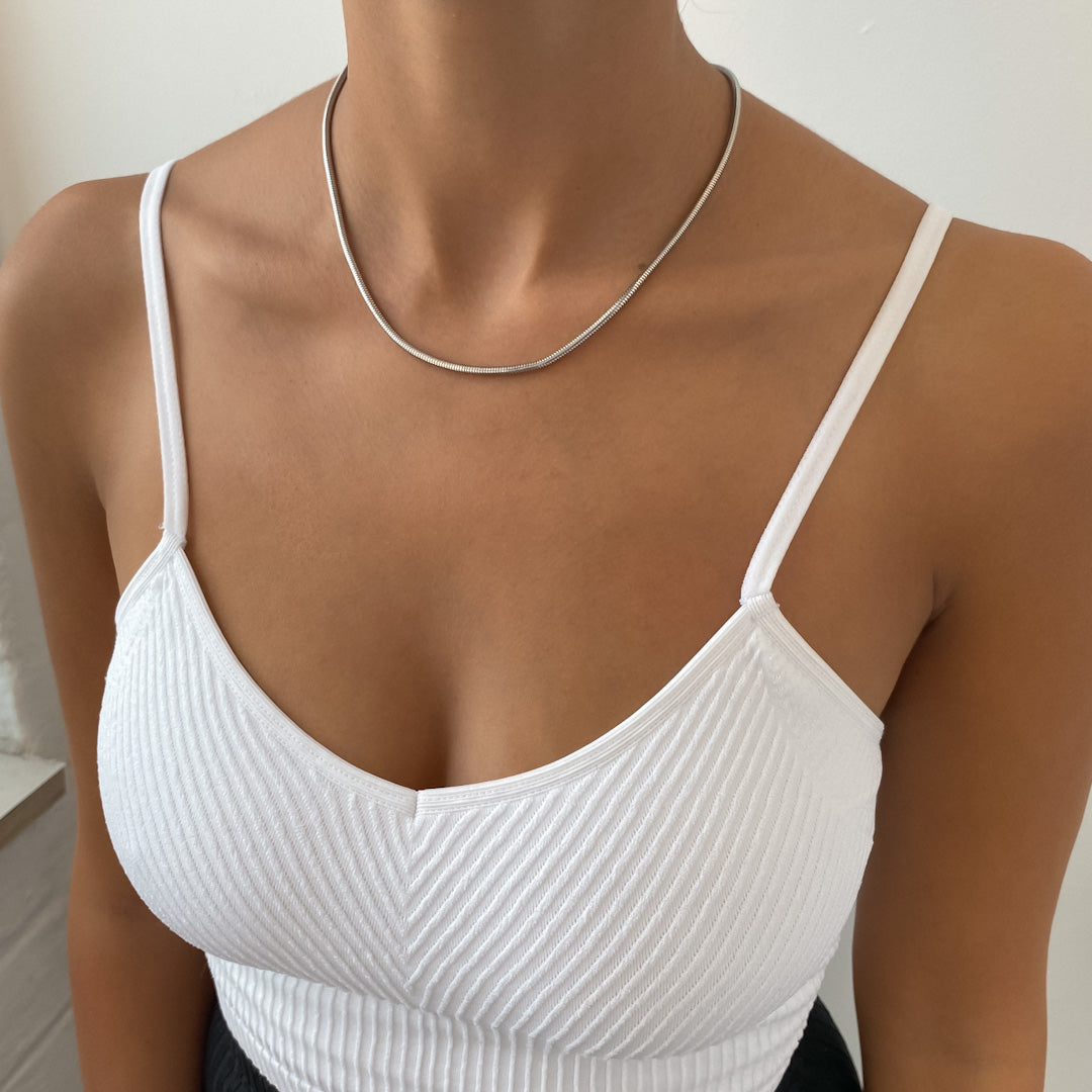 Snake Chain | Silver - Image 3 - ISMI JEWELS