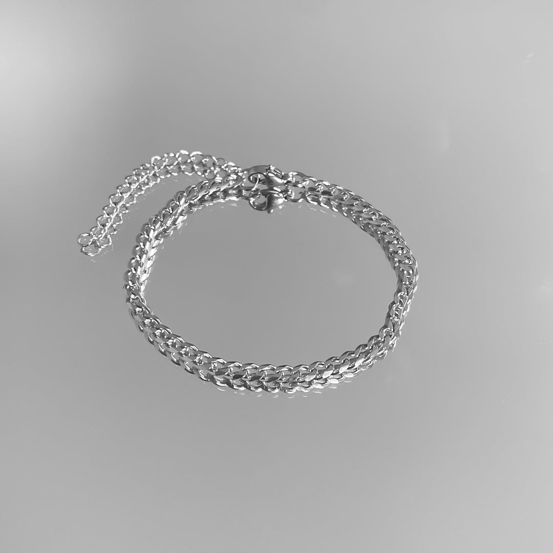 Classic Cuban Anklet Silver - Image 7 - ISMI JEWELS
