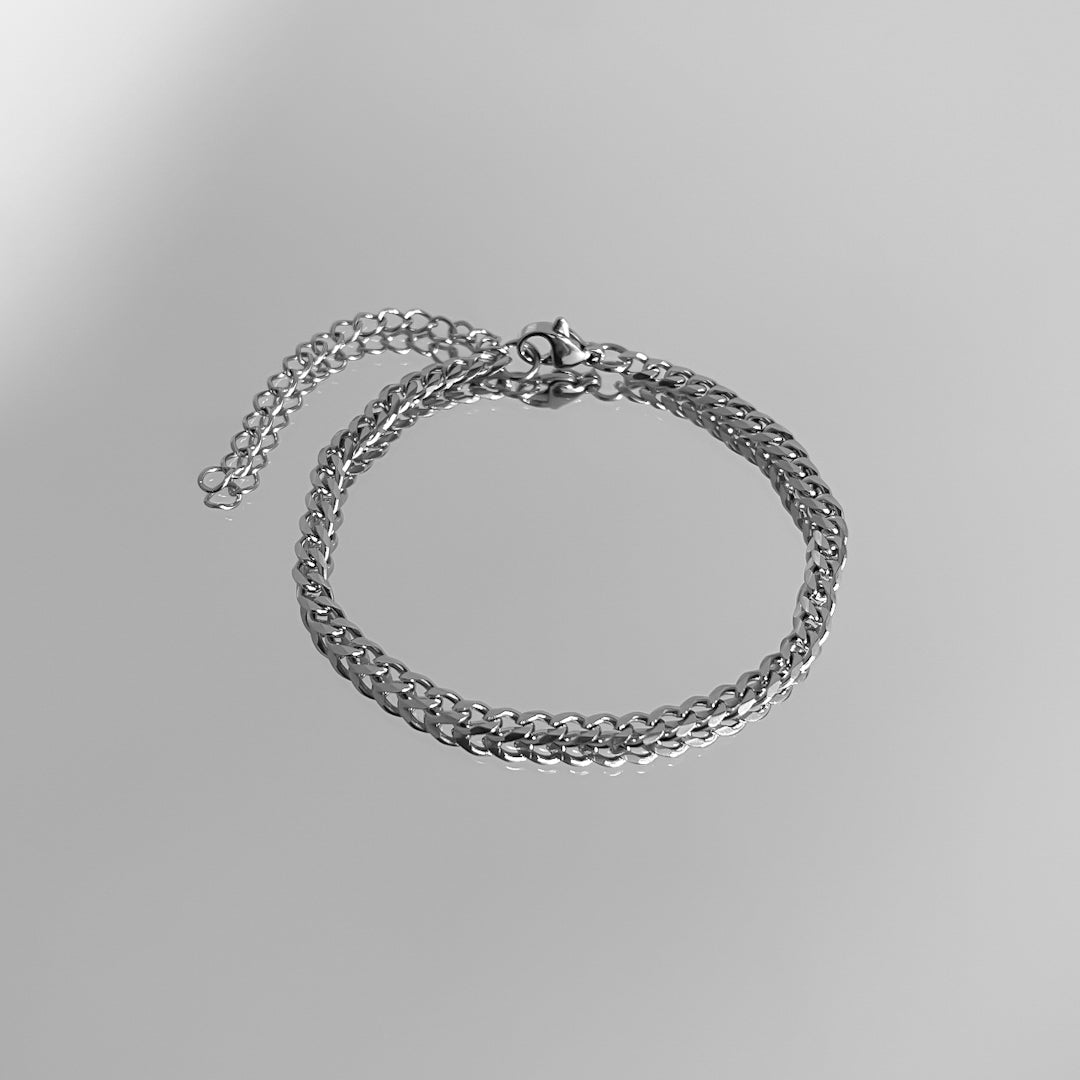 Classic Cuban Anklet Silver - Image 3 - ISMI JEWELS