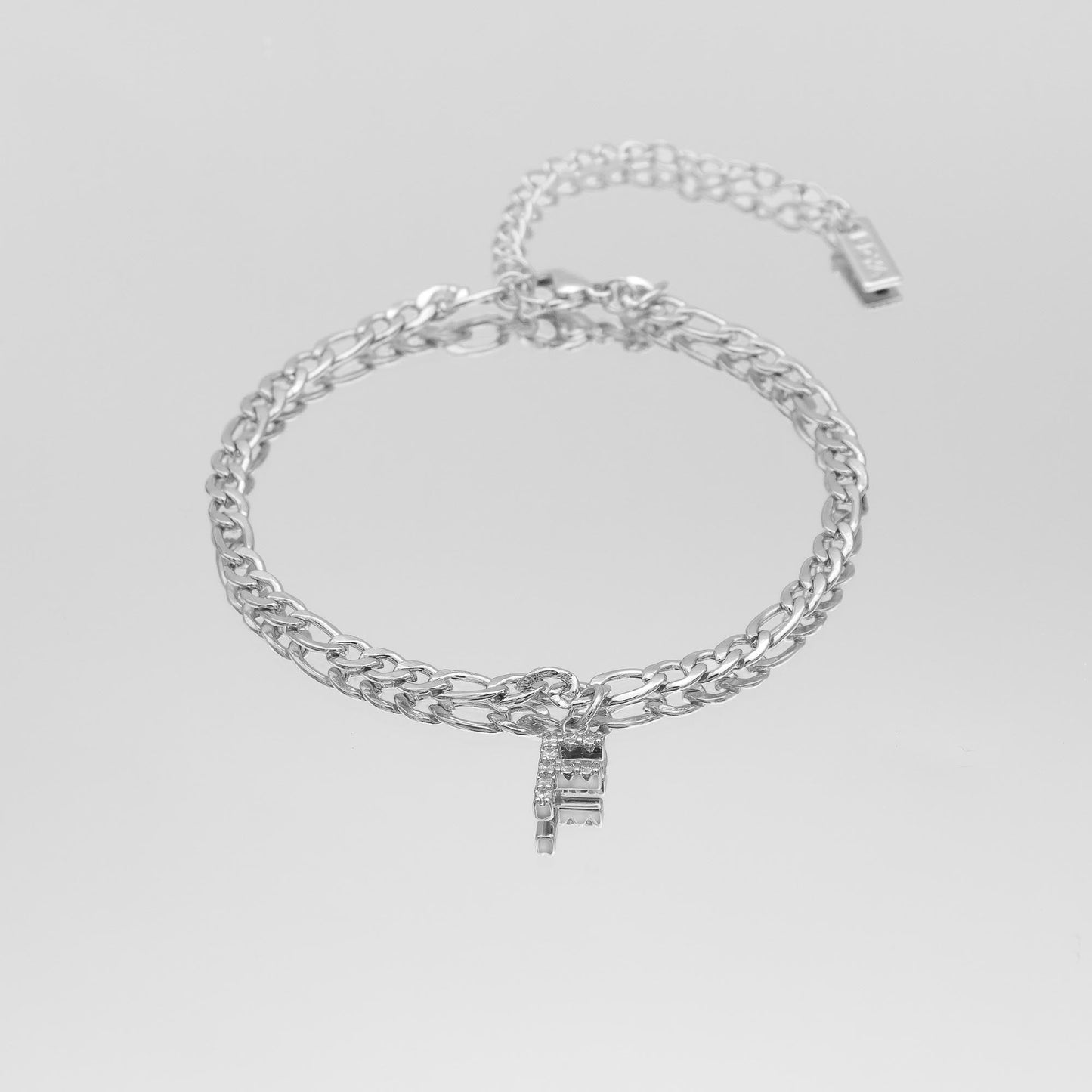 Pave Initial Anklet | Figaro - Image 32 - ISMI JEWELS
