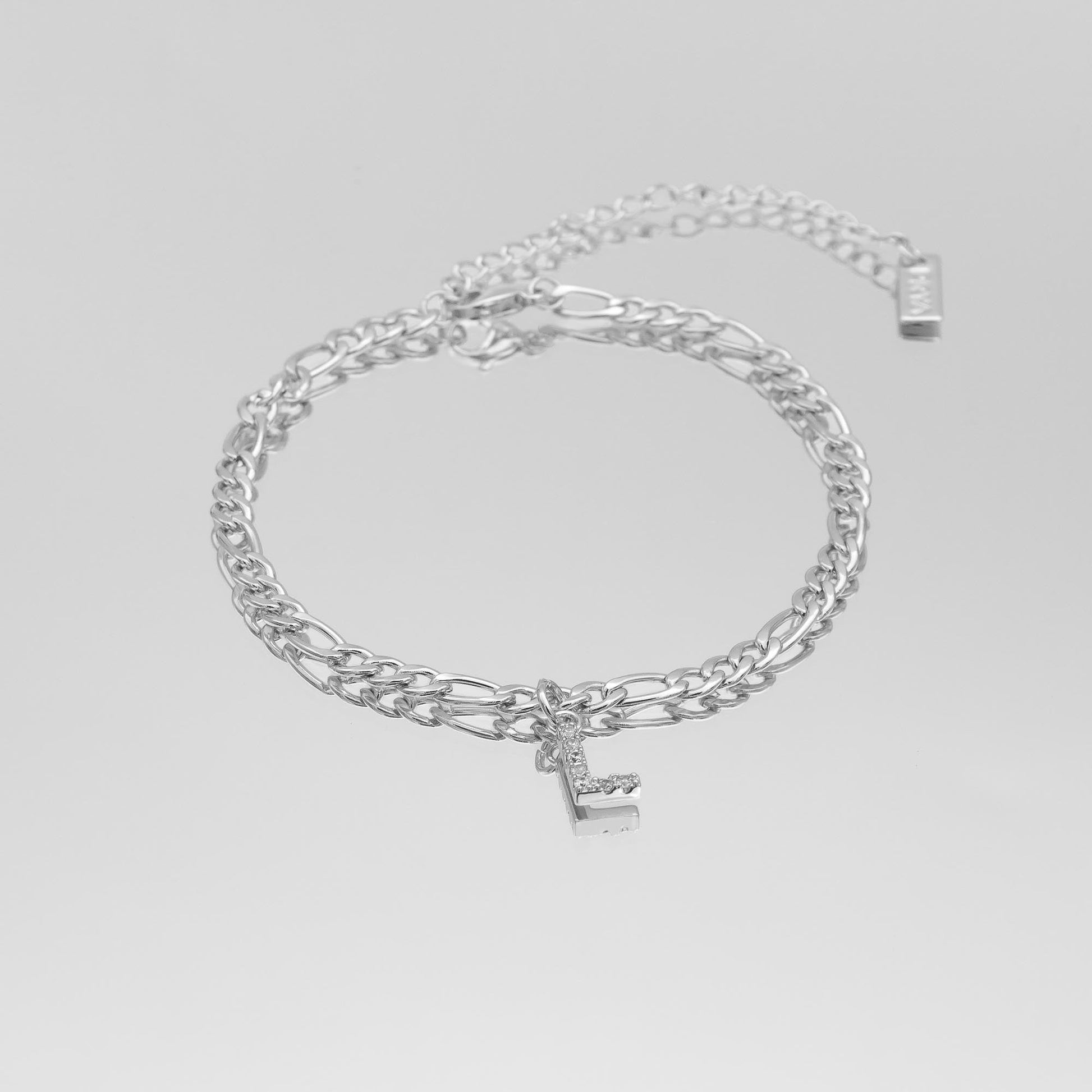 Pave Initial Anklet | Figaro - Image 38 - ISMI JEWELS