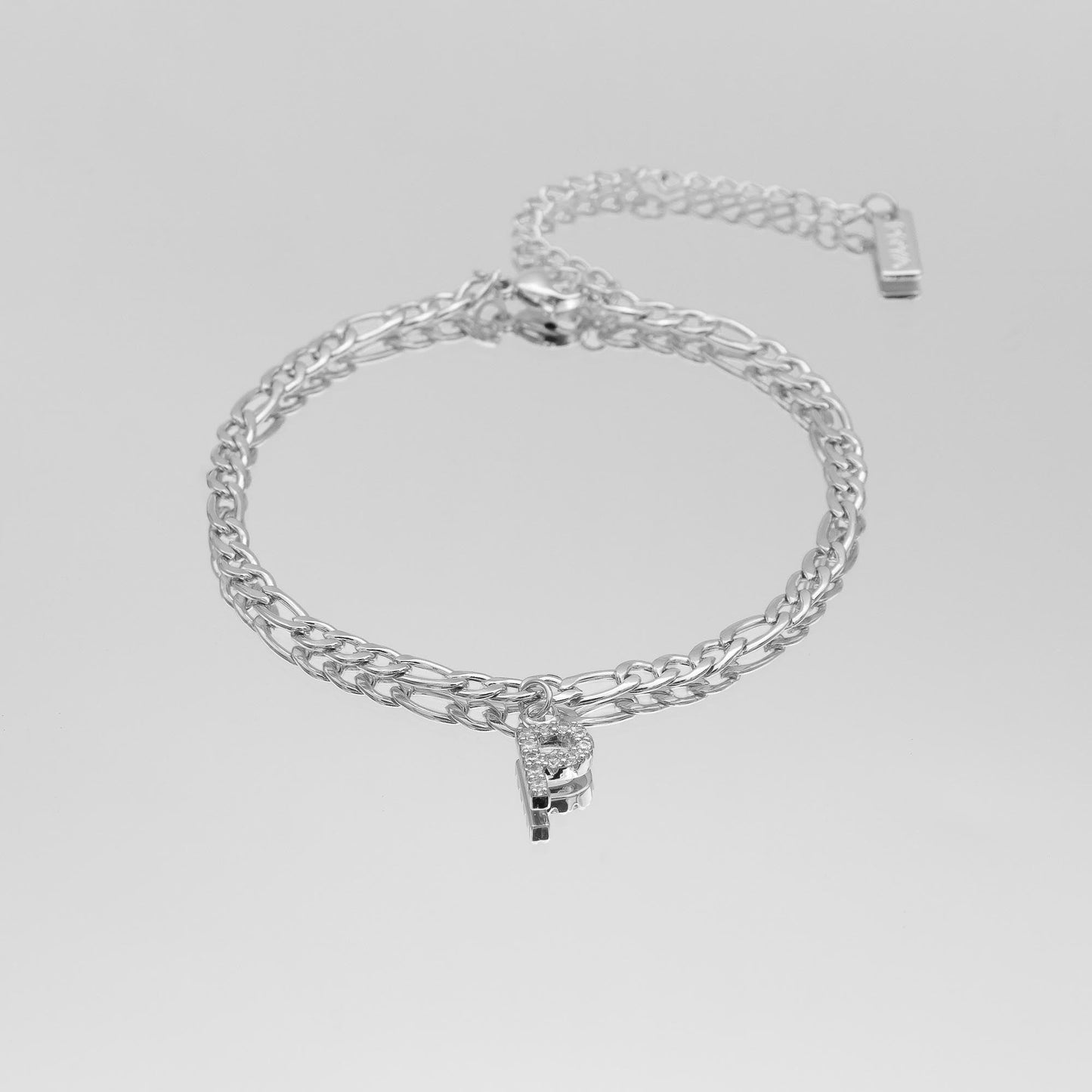 Pave Initial Anklet | Figaro - Image 42 - ISMI JEWELS