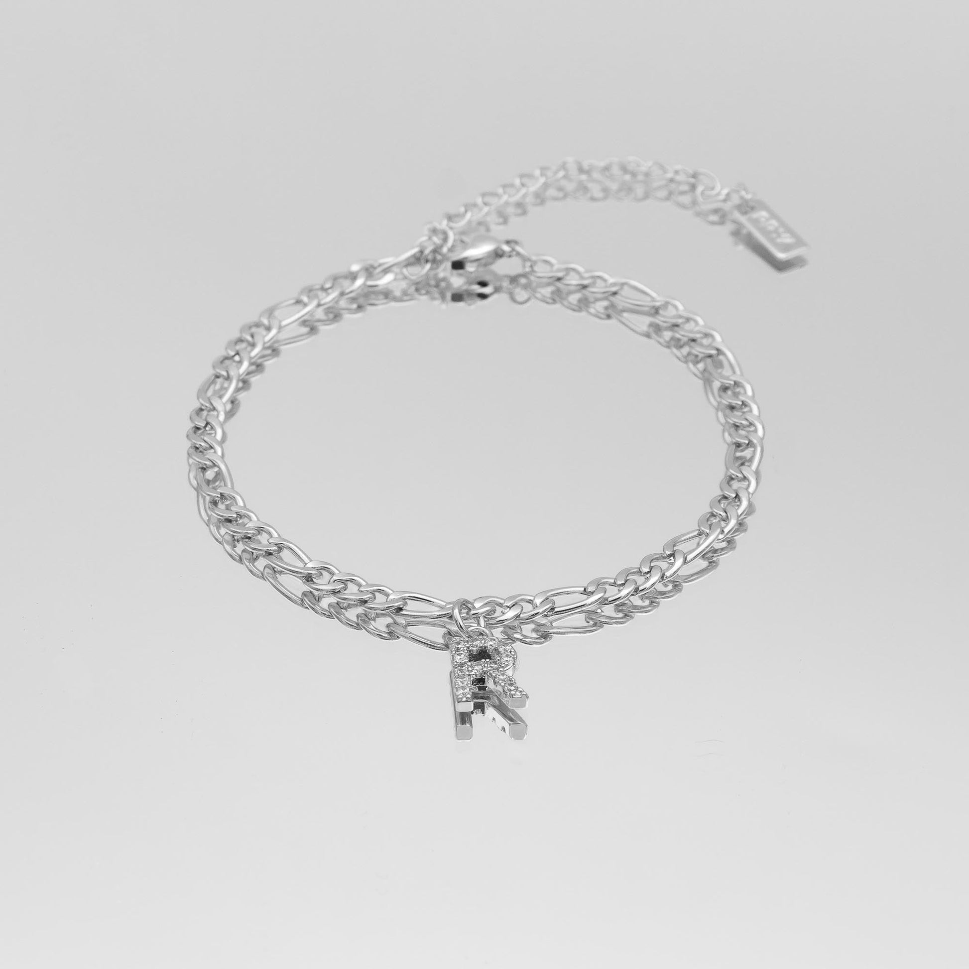 Pave Initial Anklet | Figaro - Image 44 - ISMI JEWELS
