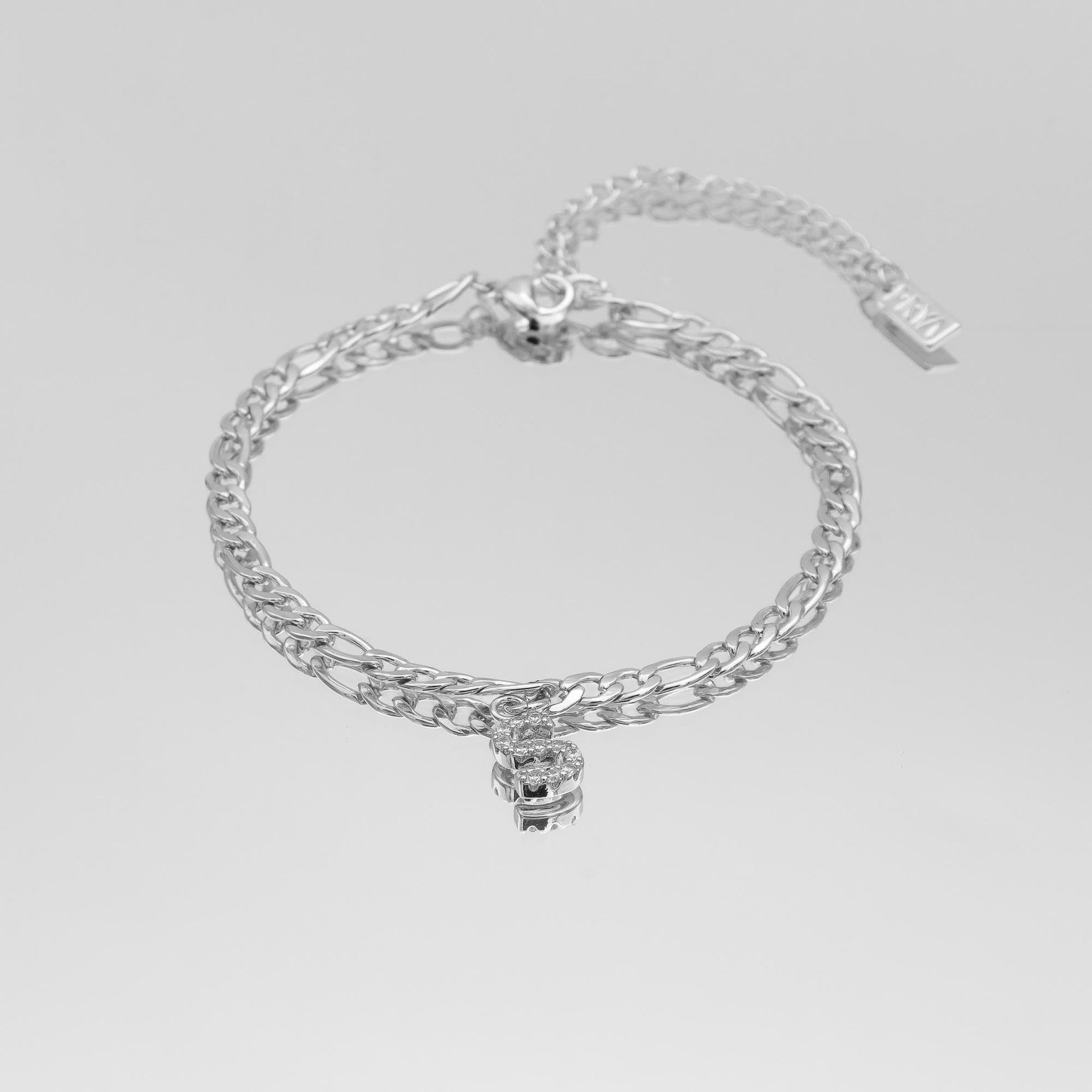 Pave Initial Anklet | Figaro - Image 45 - ISMI JEWELS