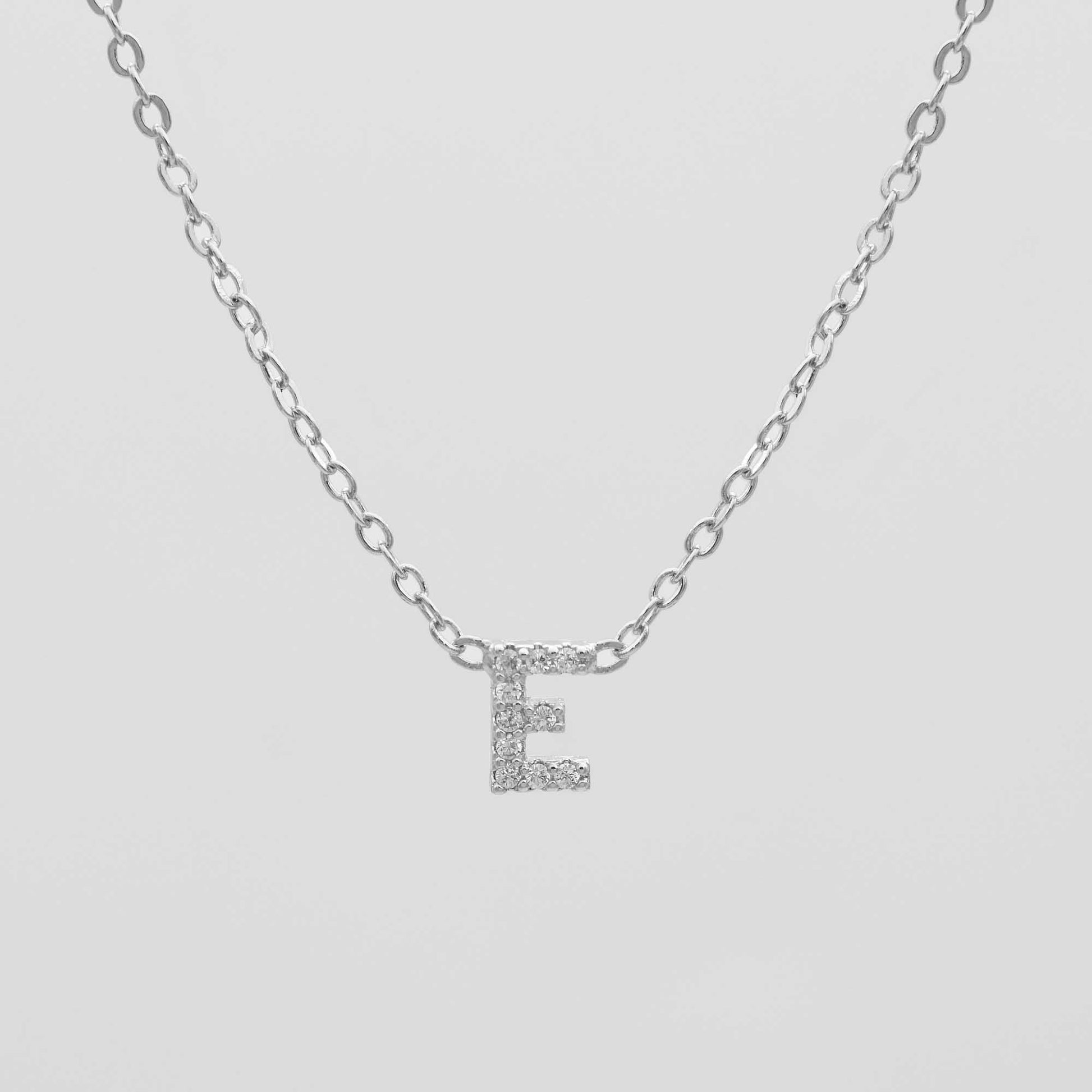 Maia Pave Initial Necklace - Image 33 - ISMI JEWELS