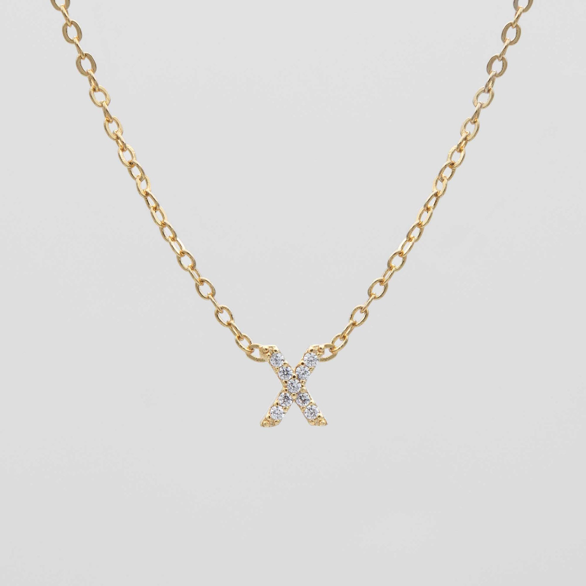 Maia Pave Initial Necklace - Image 27 - ISMI JEWELS
