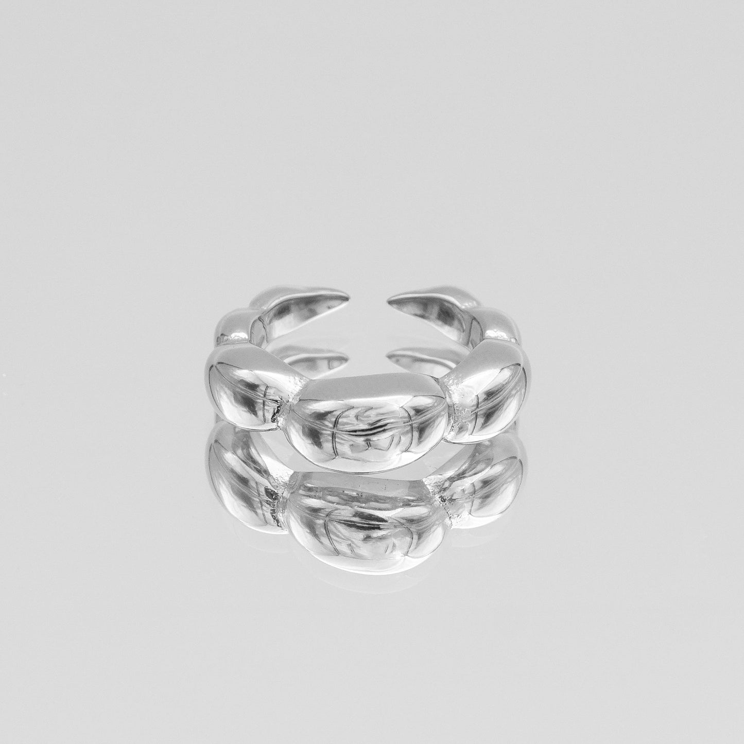 Lia Bubble Band Ring - Image 4 - ISMI JEWELS