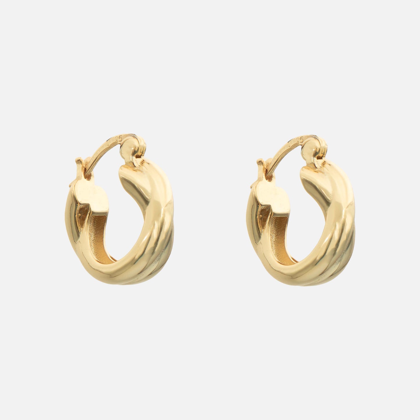 Liora Huggie Earrings - Image 1 - ISMI JEWELS