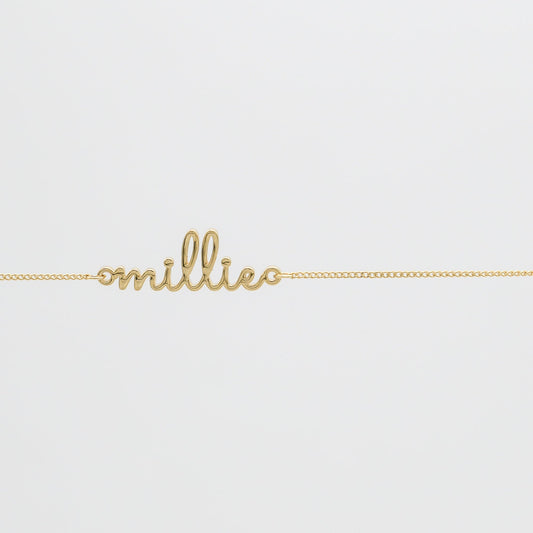 London Custom Name Belly Chain
