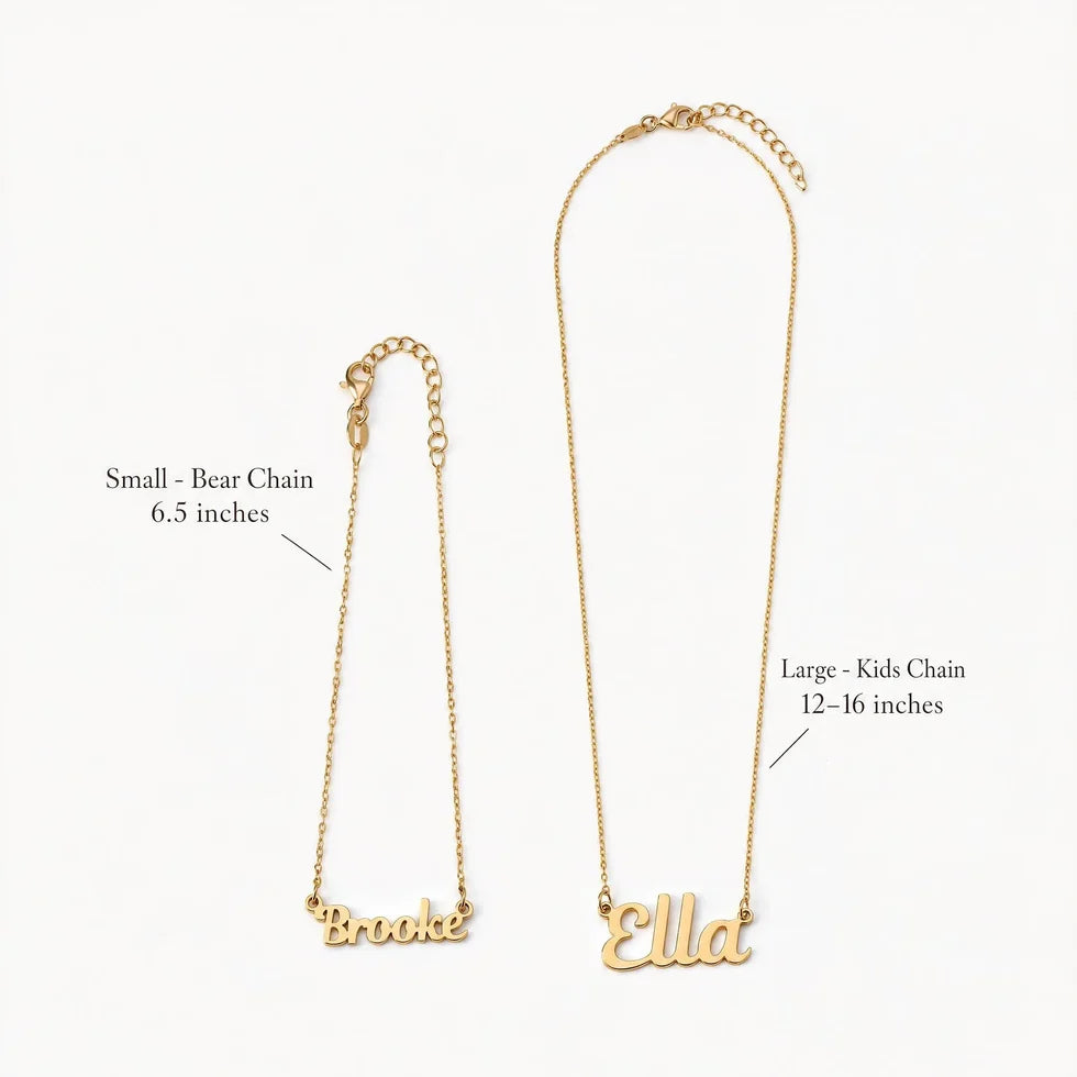 Kids Name Necklace