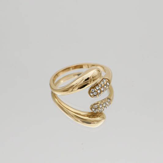 Melia Adjustable Snake Ring - Image 1 - ISMI JEWELS