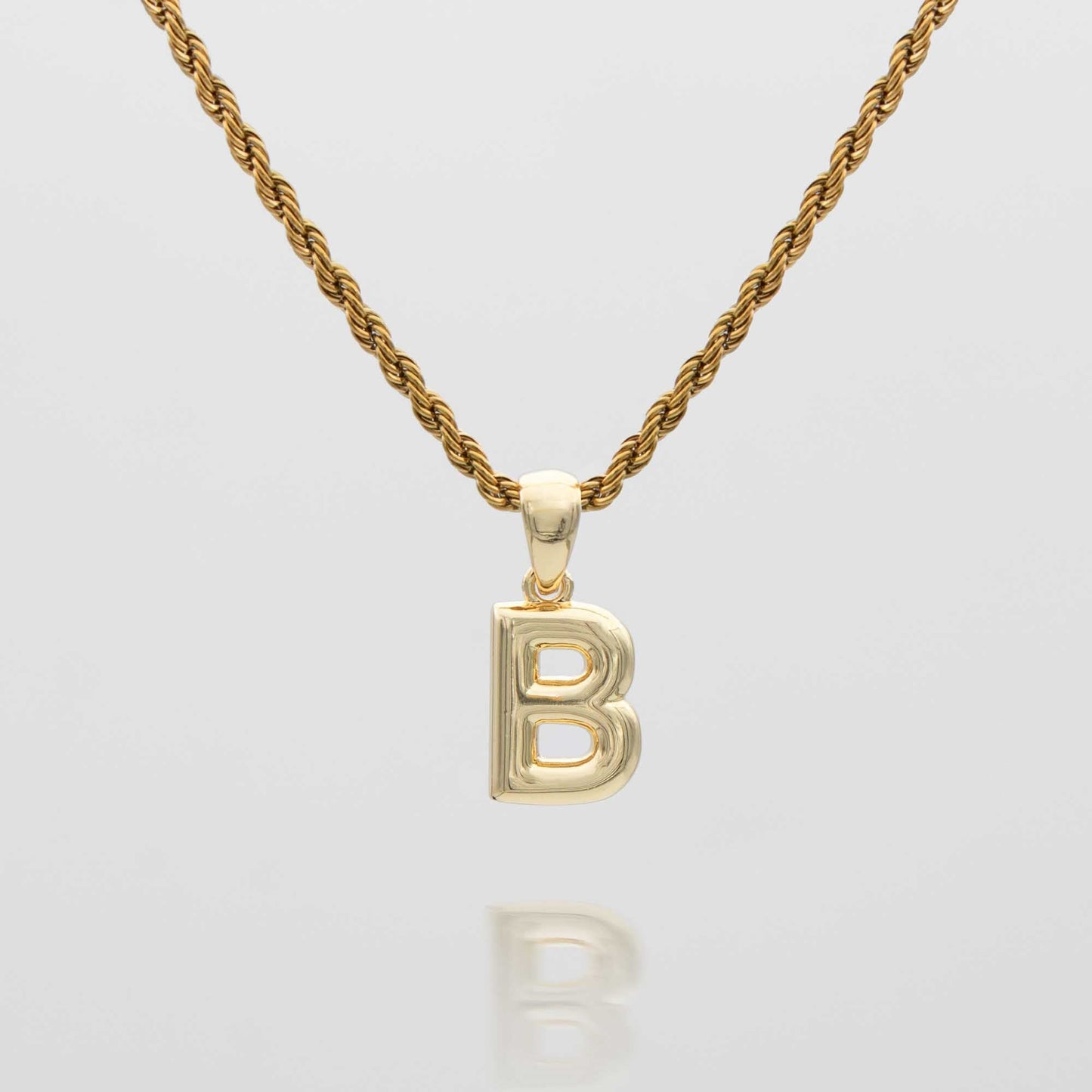 Mini Bubble Initial Necklace - Image 9 - ISMI JEWELS