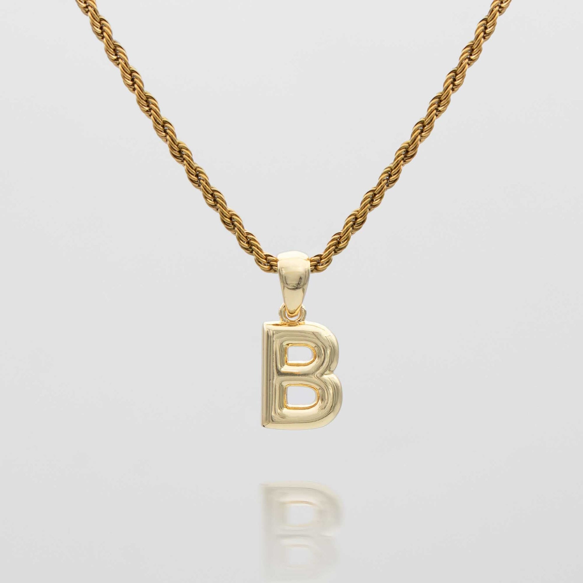 Mini Bubble Initial Necklace - Image 9 - ISMI JEWELS