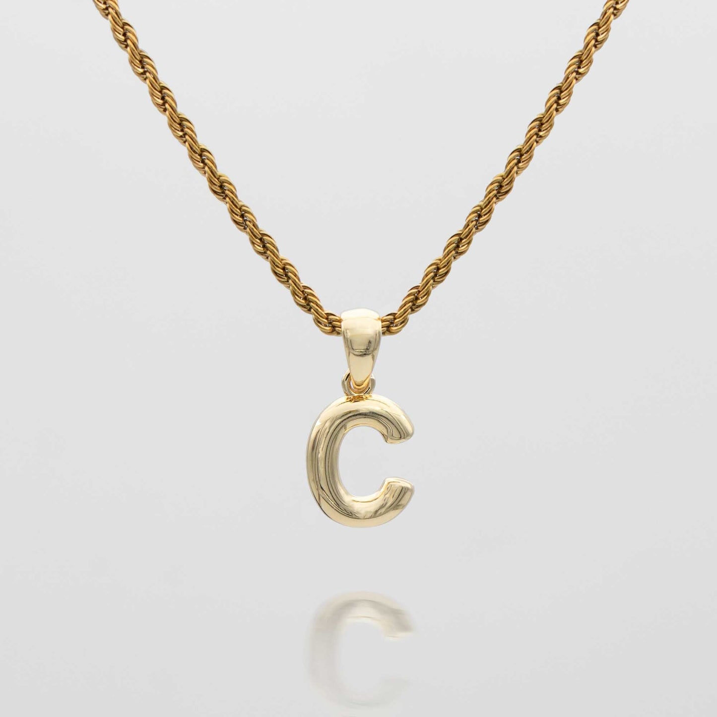 Mini Bubble Initial Necklace - Image 11 - ISMI JEWELS
