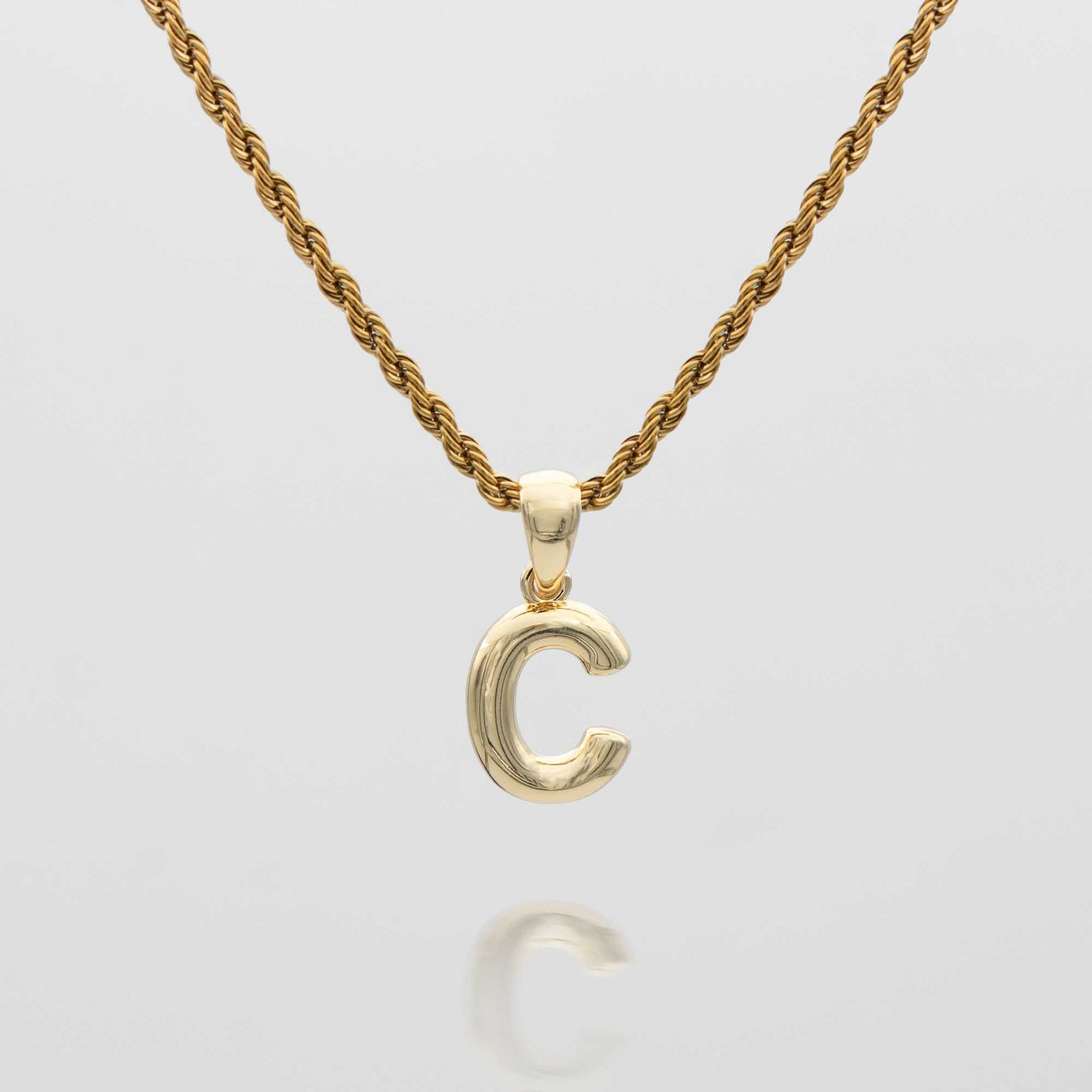 Mini Bubble Initial Necklace - Image 11 - ISMI JEWELS