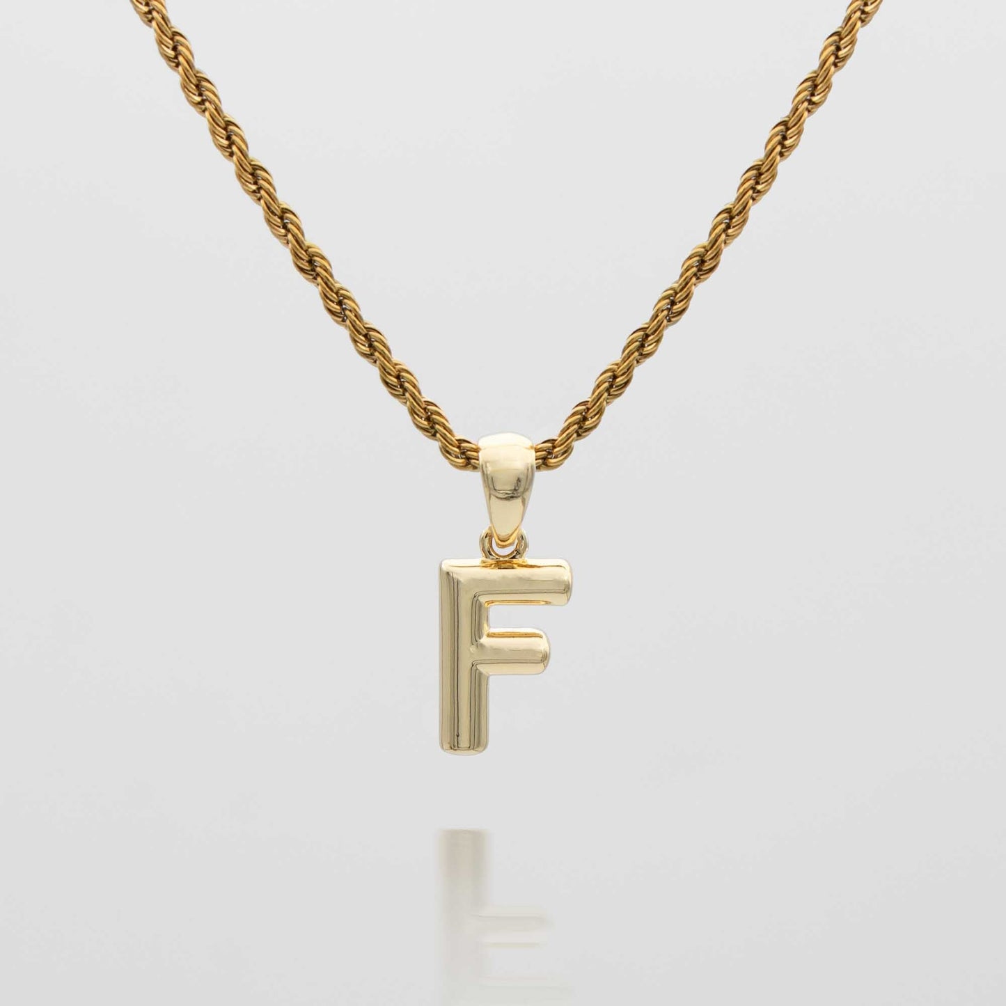 Mini Bubble Initial Necklace - Image 15 - ISMI JEWELS