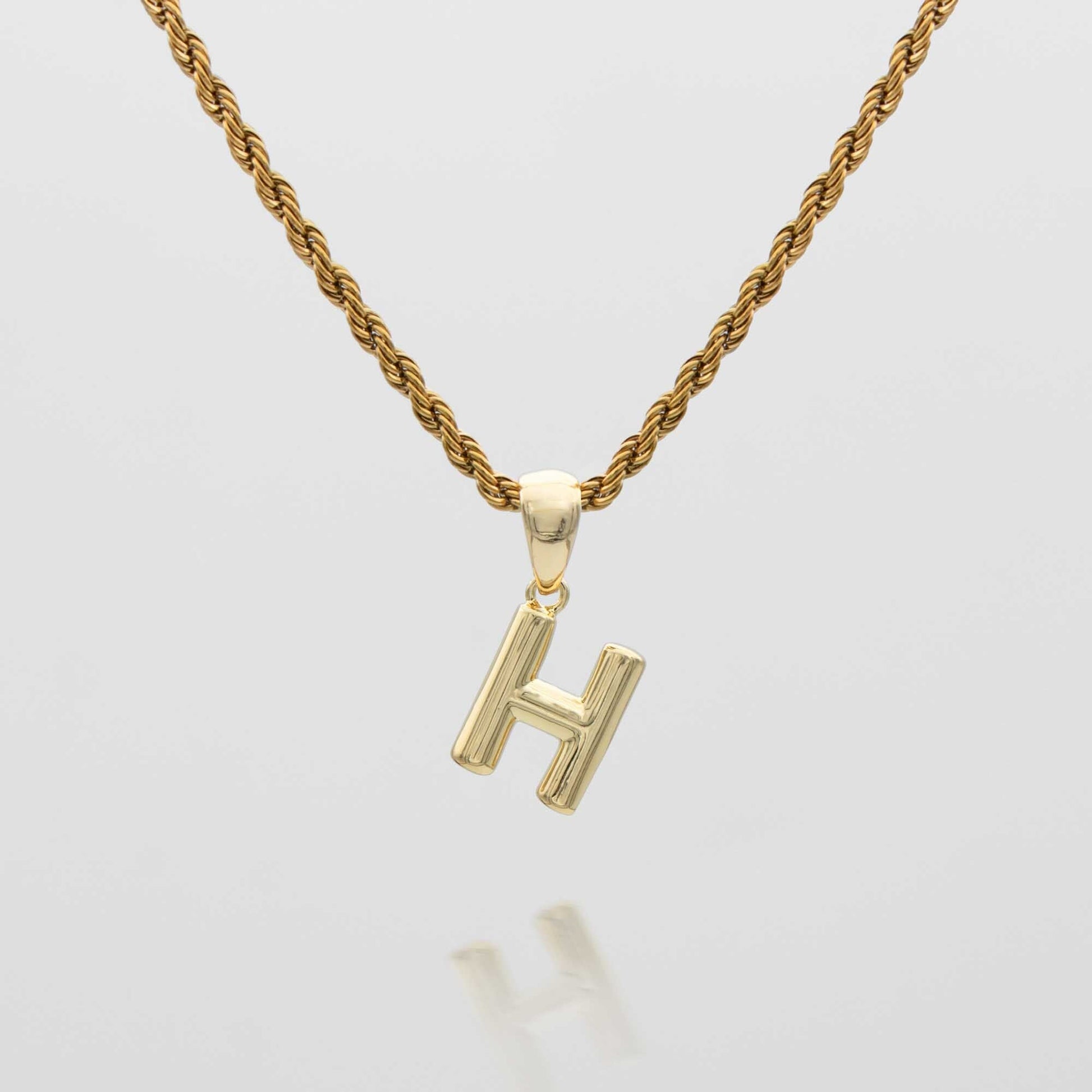 Mini Bubble Initial Necklace - Image 19 - ISMI JEWELS
