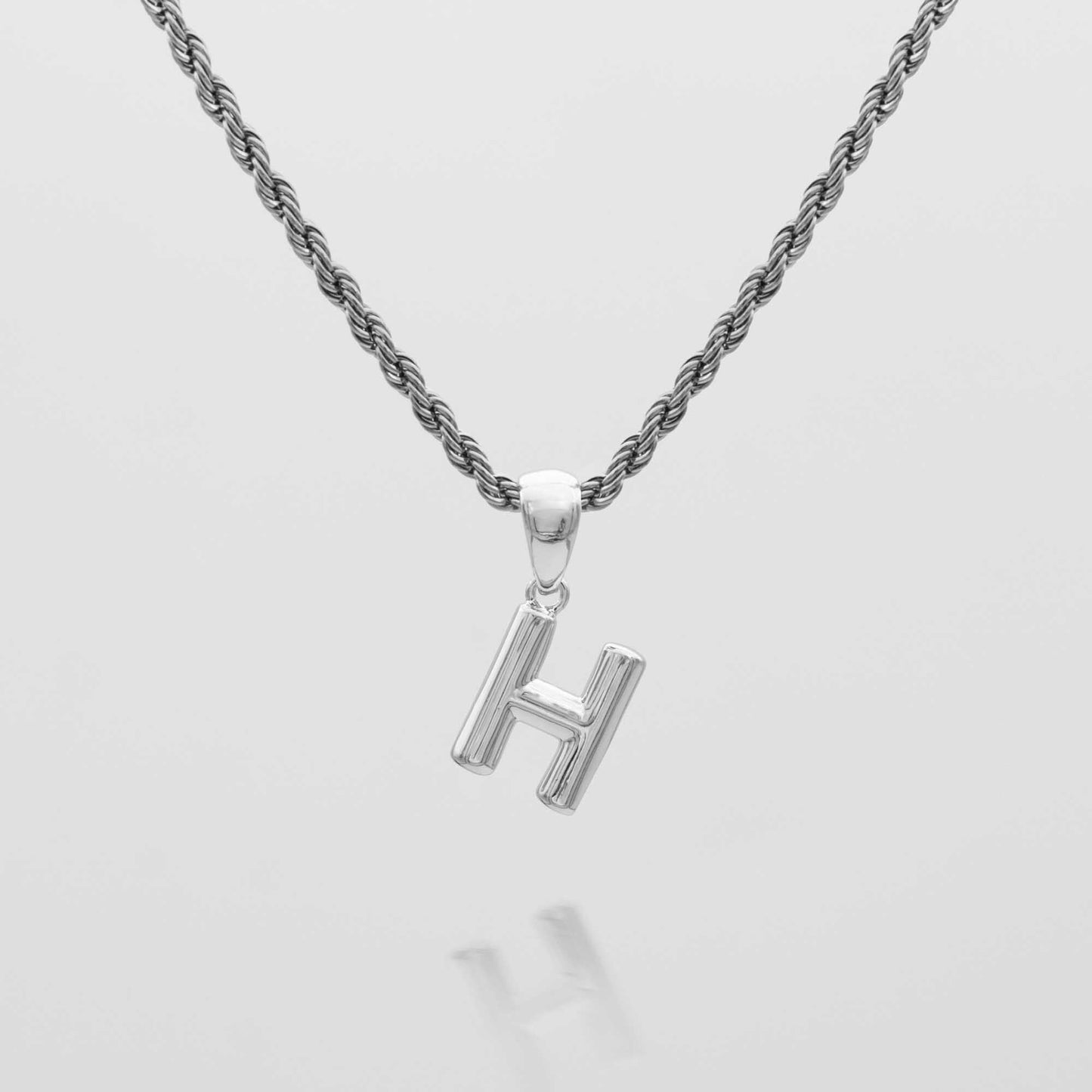 Mini Bubble Initial Necklace - Image 20 - ISMI JEWELS